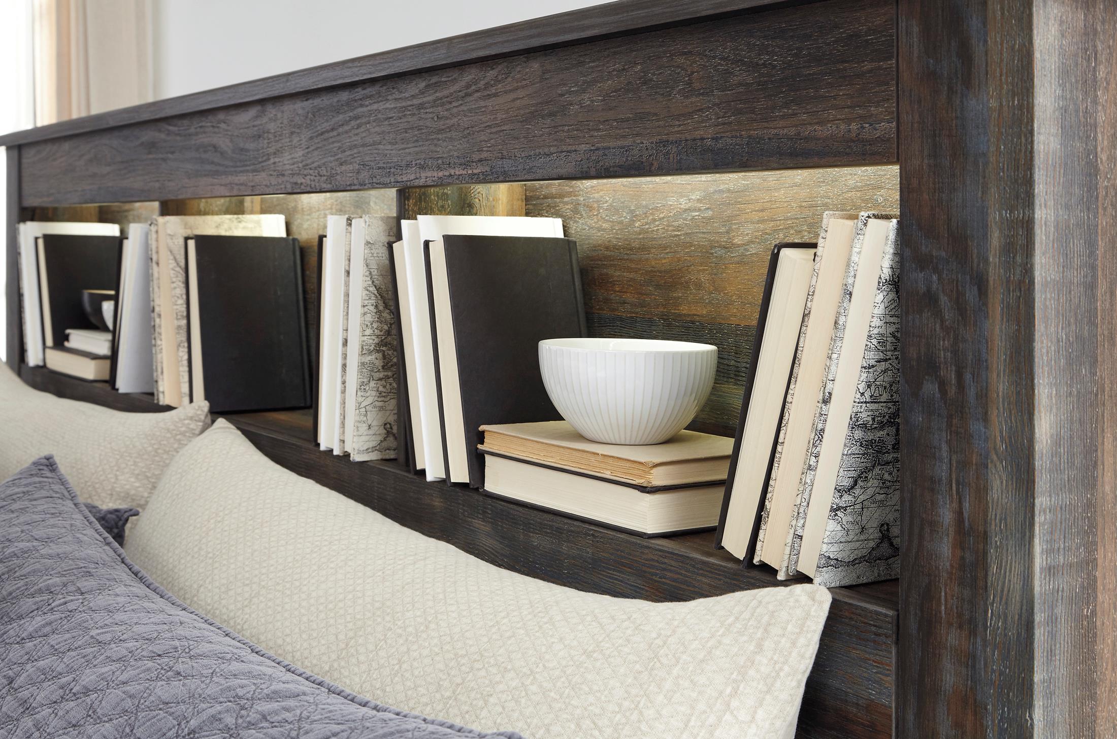 Drystan Full Bookcase Bed with 2 Storage Drawers - Image 3