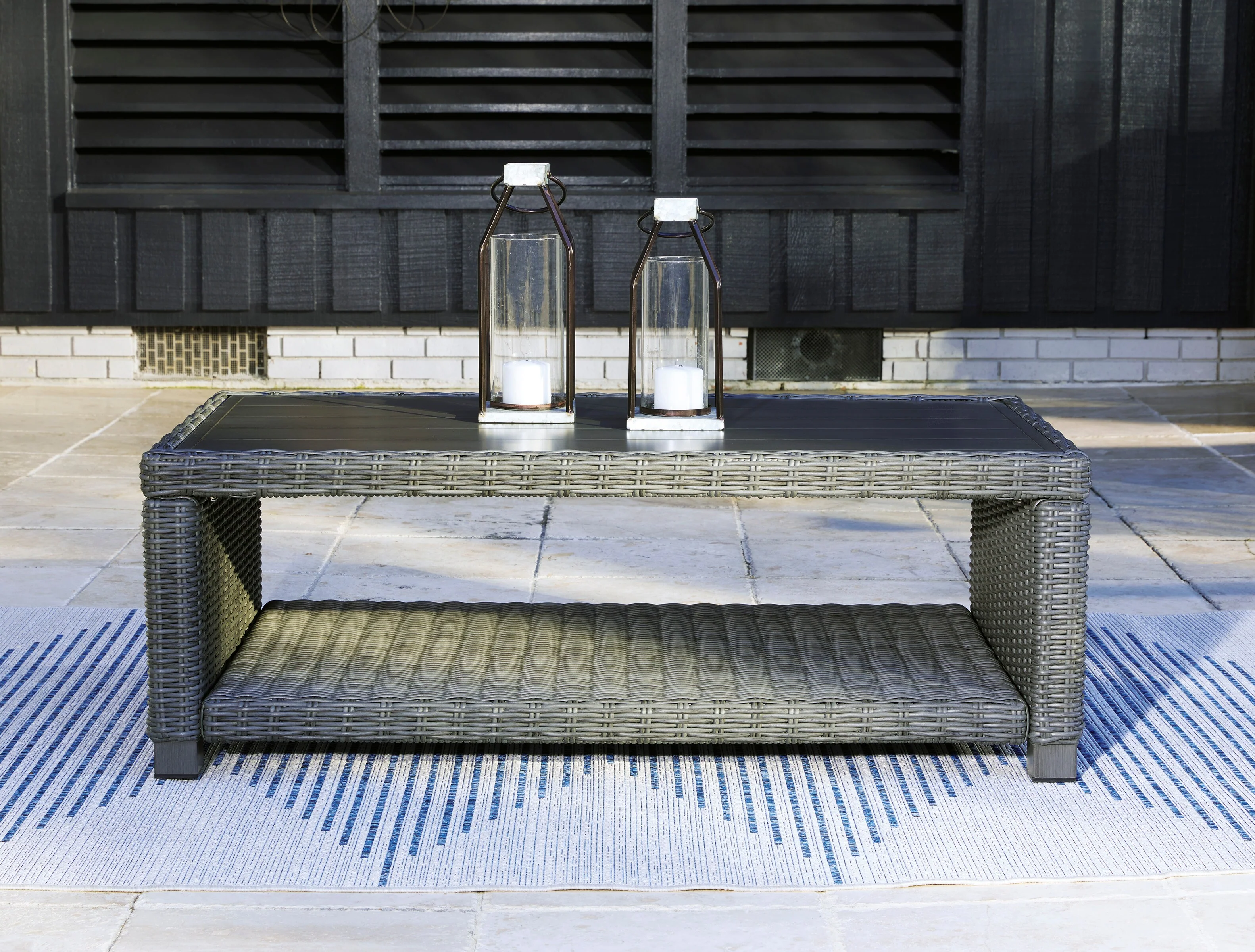 Ashley Elite Park Outdoor Patio Coffee Table - Image 6