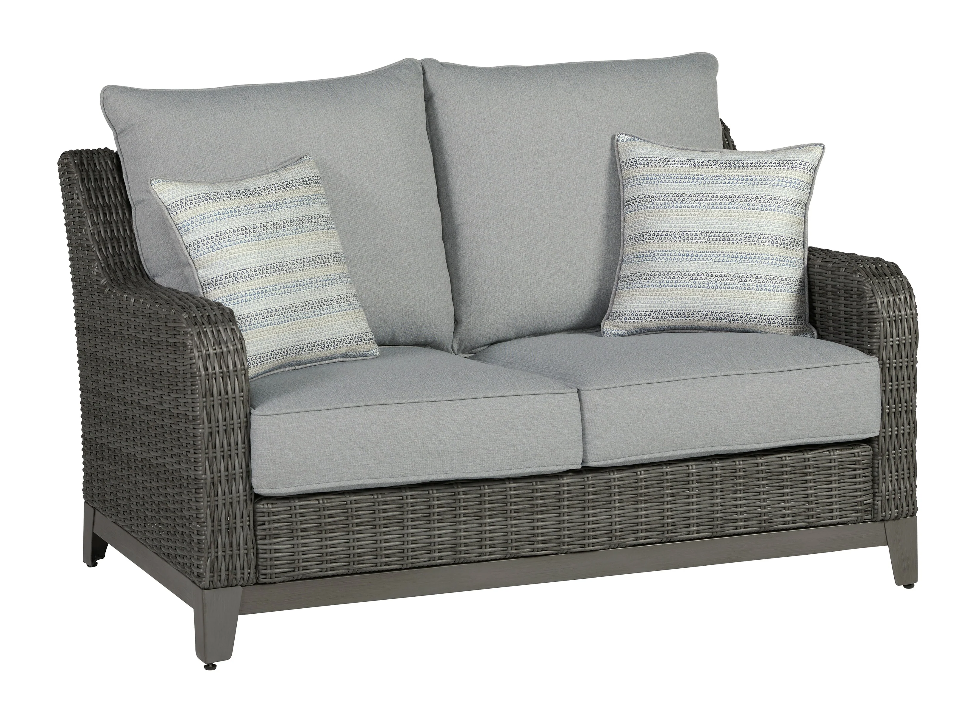 Elite Park Outdoor Loveseat with Cushion - Image 3