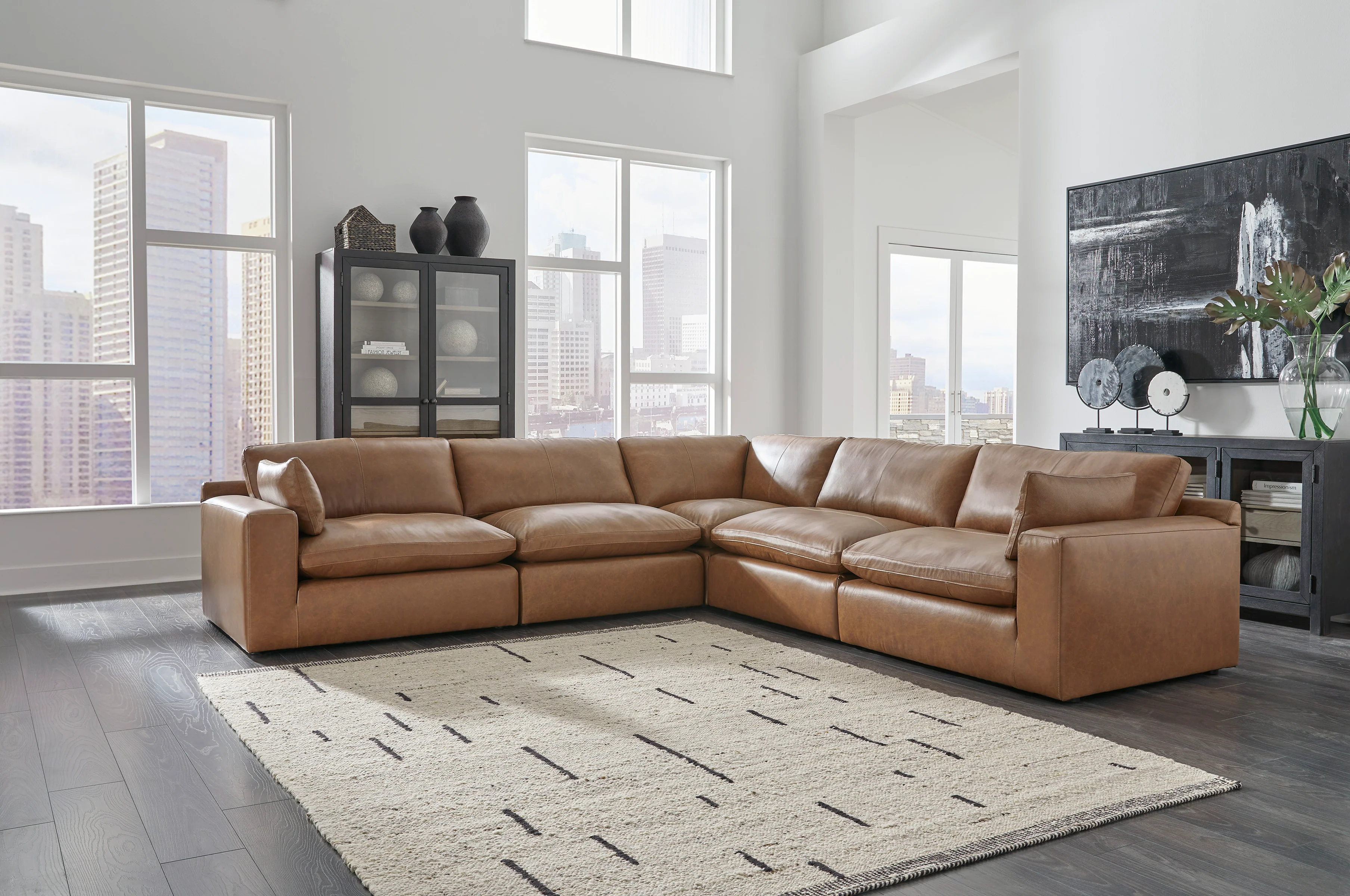 Emilia 5-Piece Sectional - Image 2