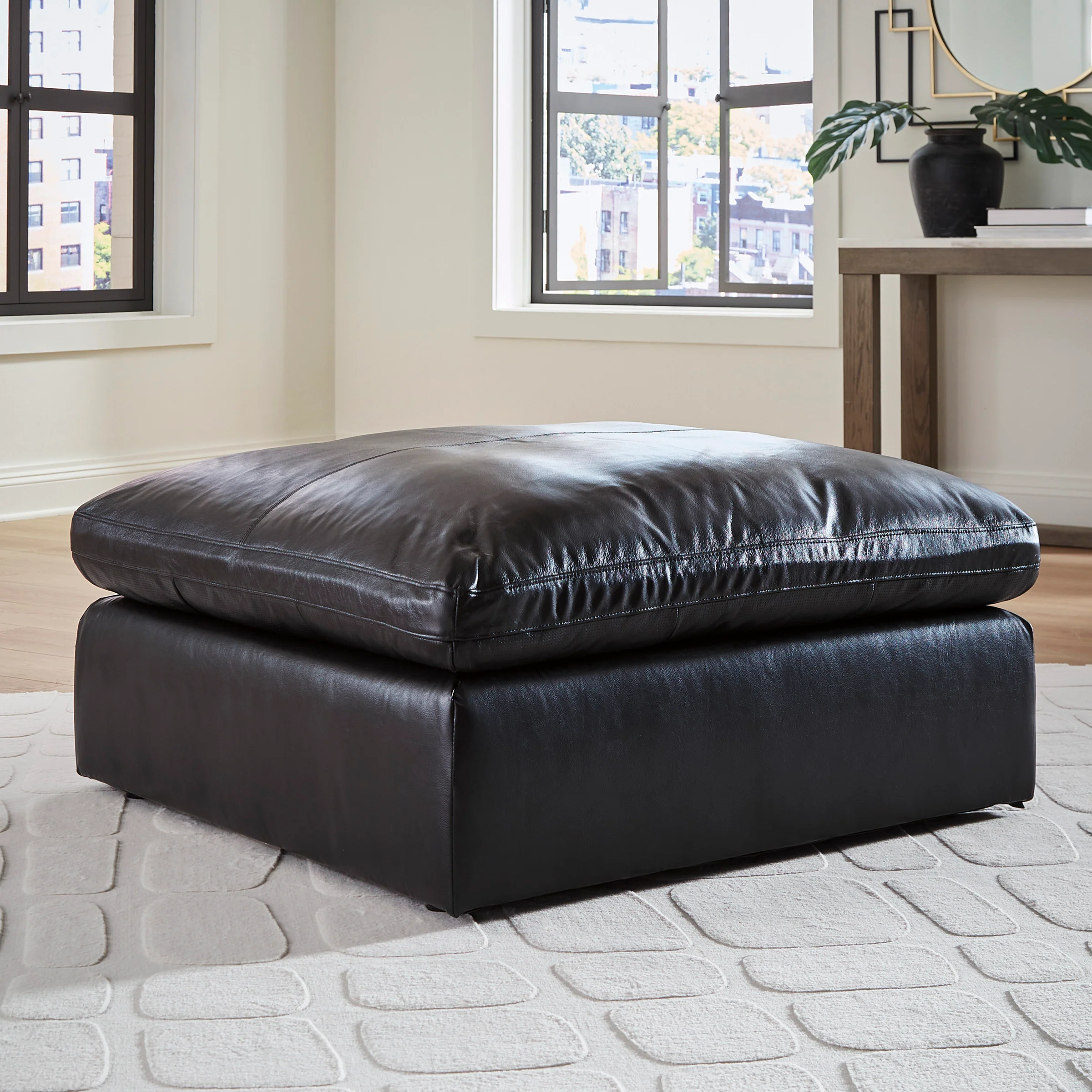Emilia Oversized Accent Ottoman - Image 6