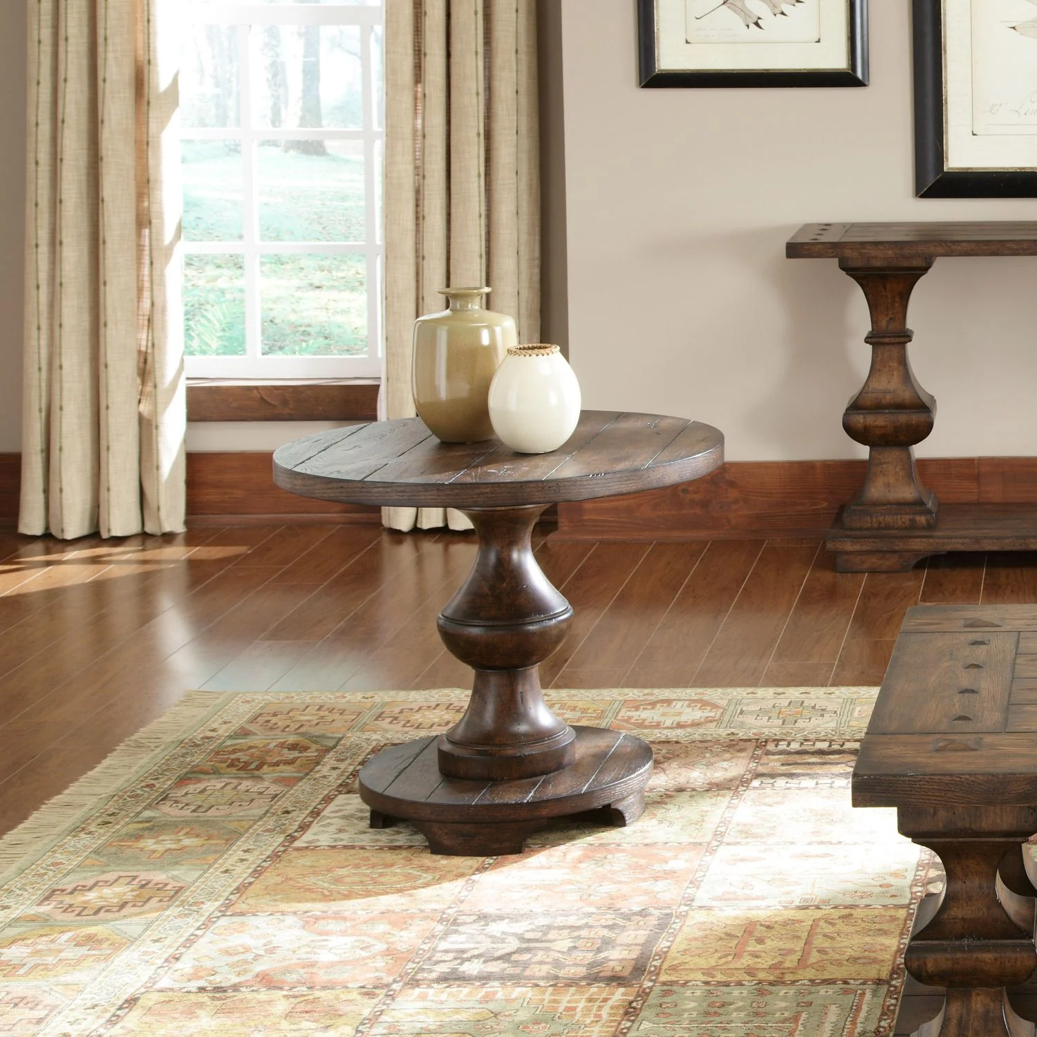 Stephan Round End Table - Image 2