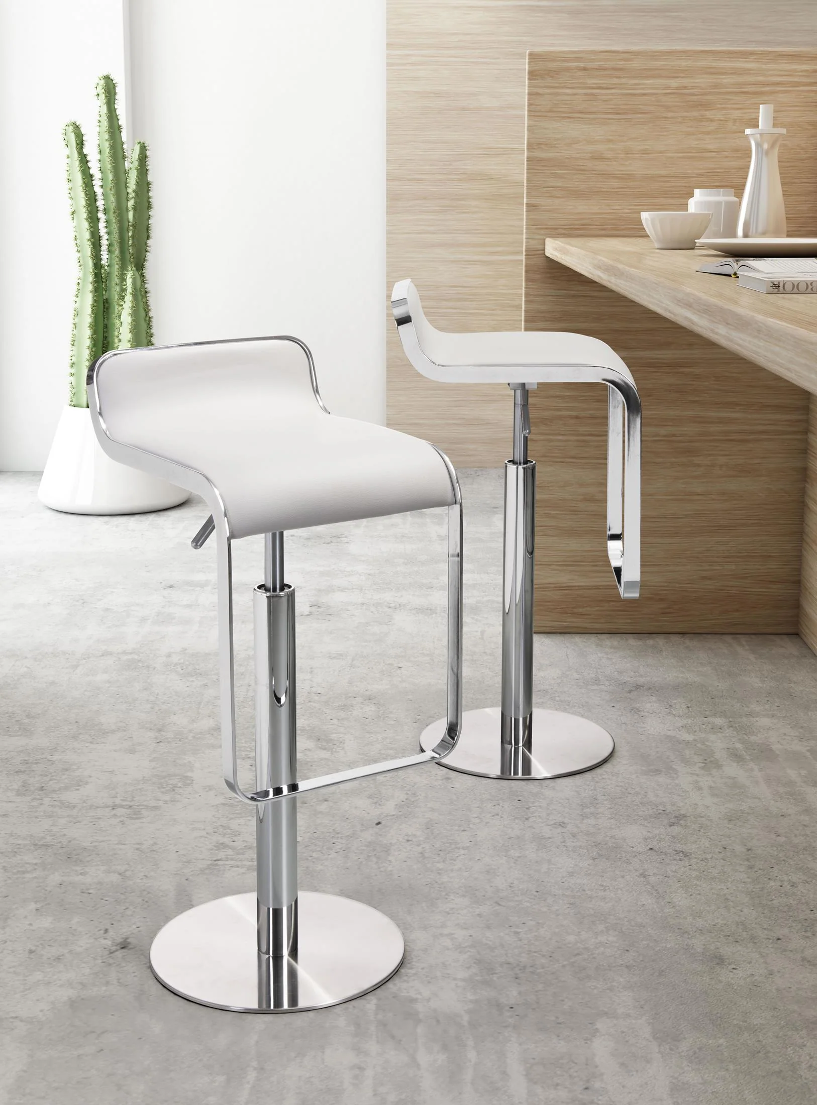 Equino Barstool White - Image 2