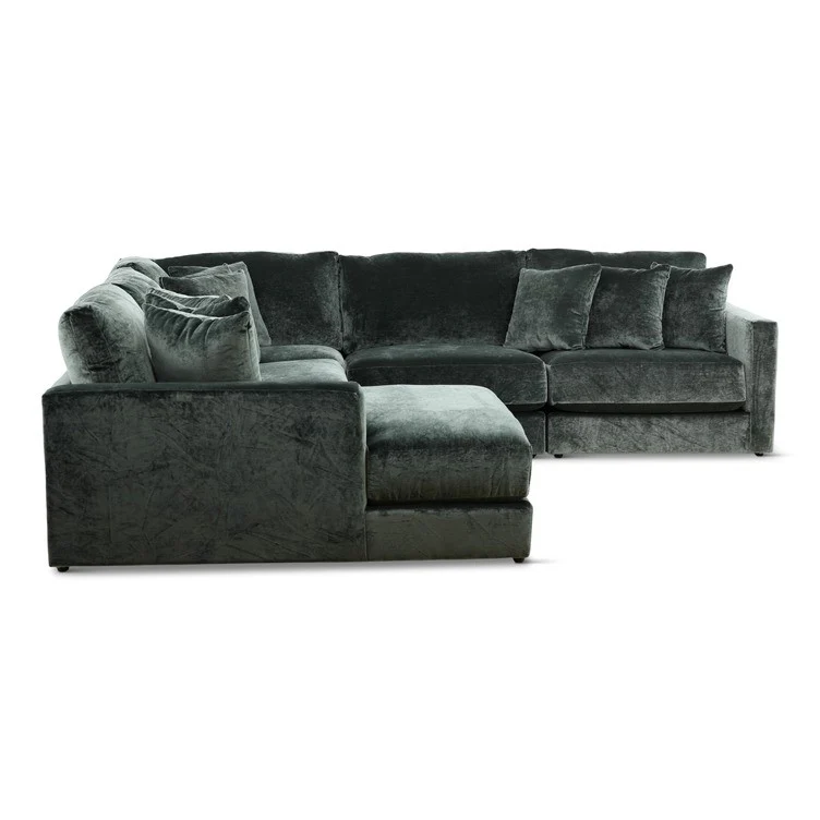 Evianna 5-Piece Pine Sectional - Image 5