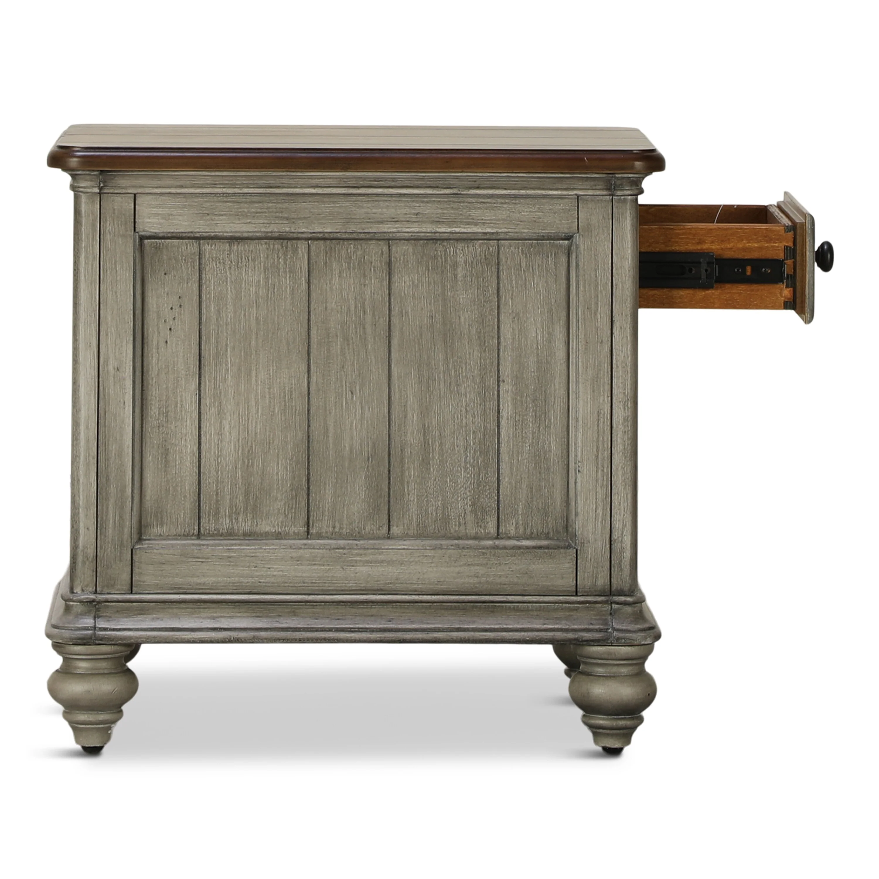 Flexsteel Farmhouse Chairside End Table - Image 5