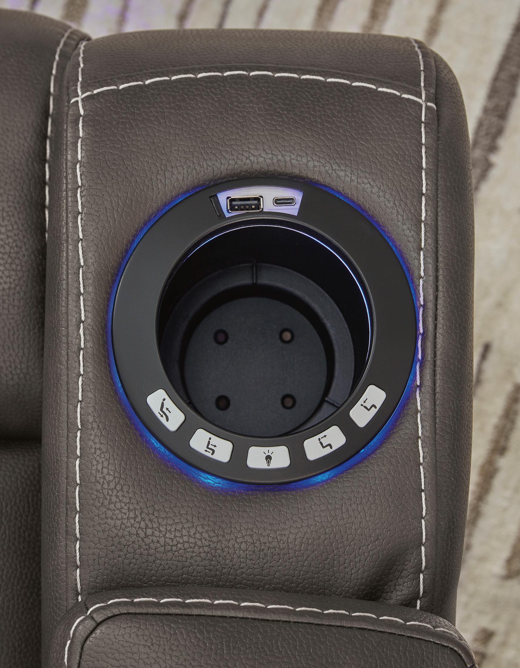 Ashley Feazada Dual Power Recliner - Image 12