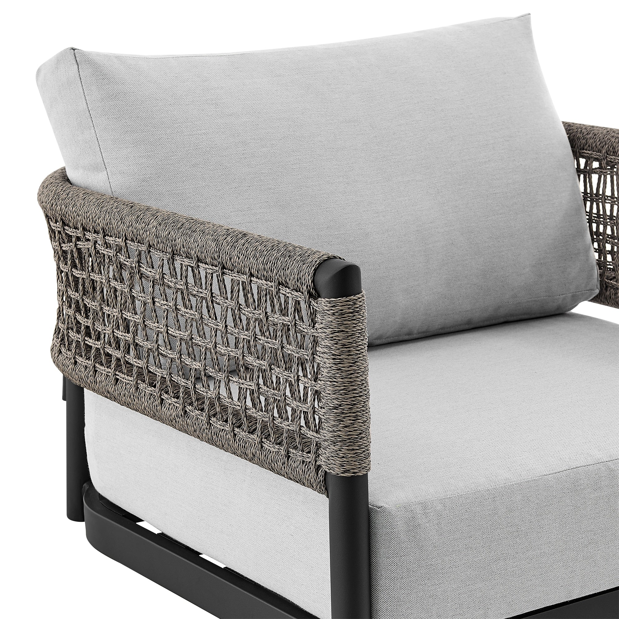 Felicia Outdoor Patio Swivel Rocking Chair - Image 5