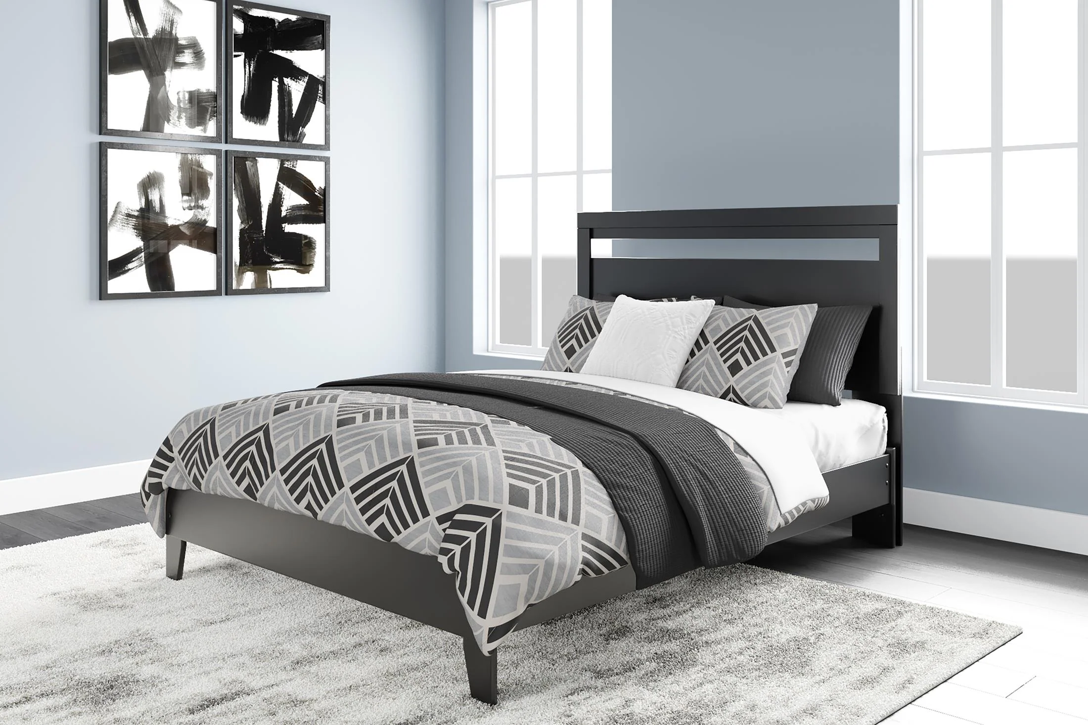 Finch Panel Platform Bed - Image 7