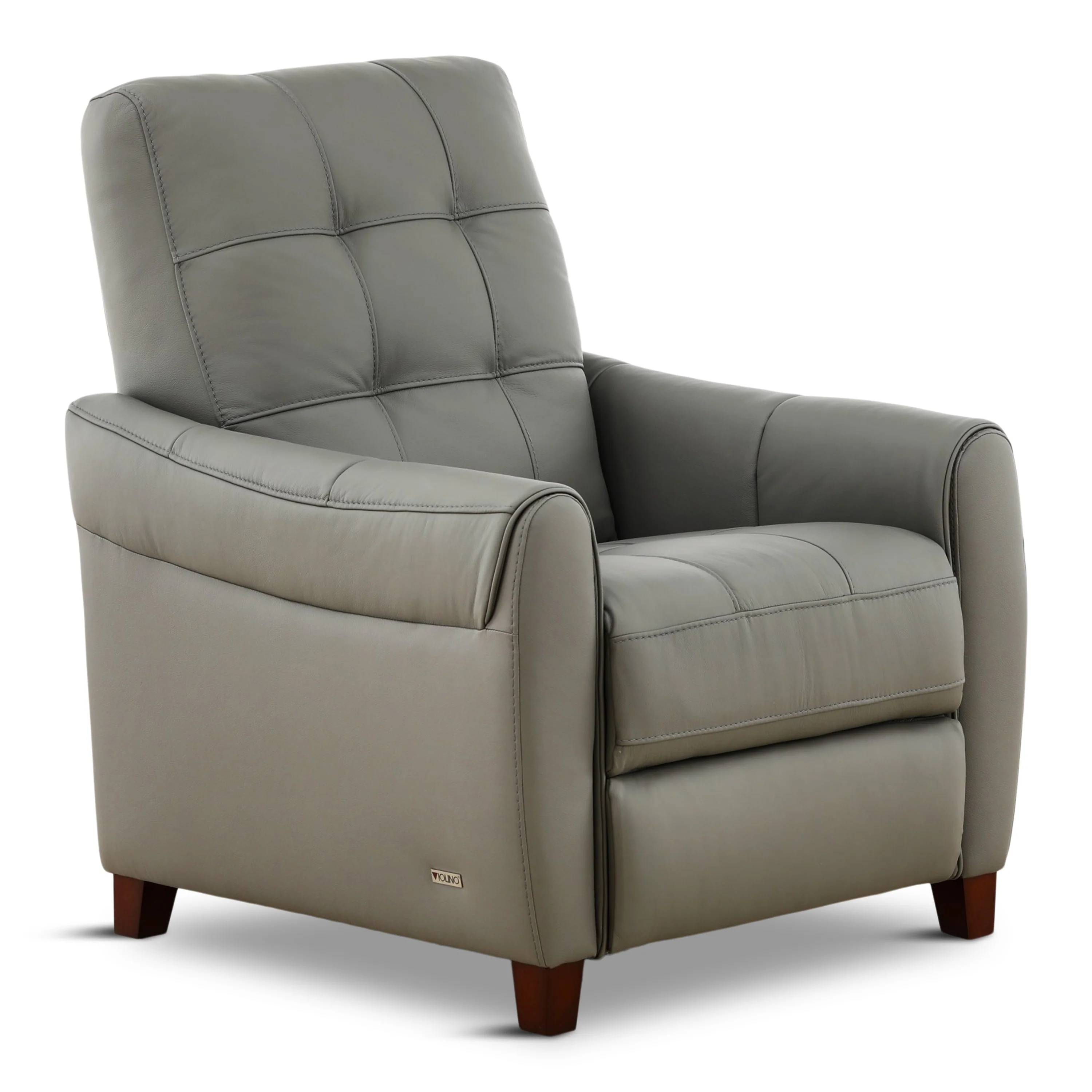 Fitzgerald Leather Pushback Recliner - Image 4