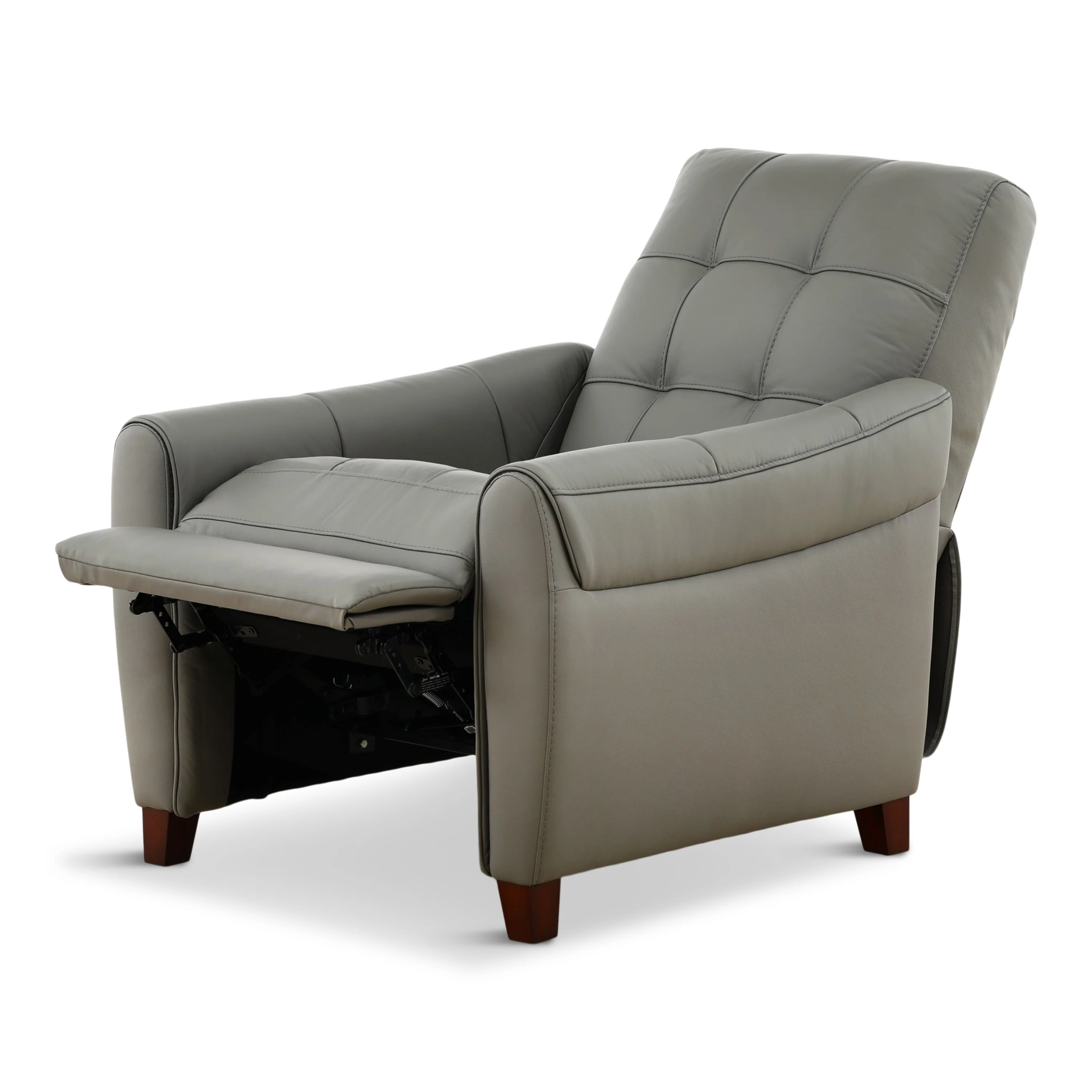 Fitzgerald Leather Pushback Recliner - Image 6