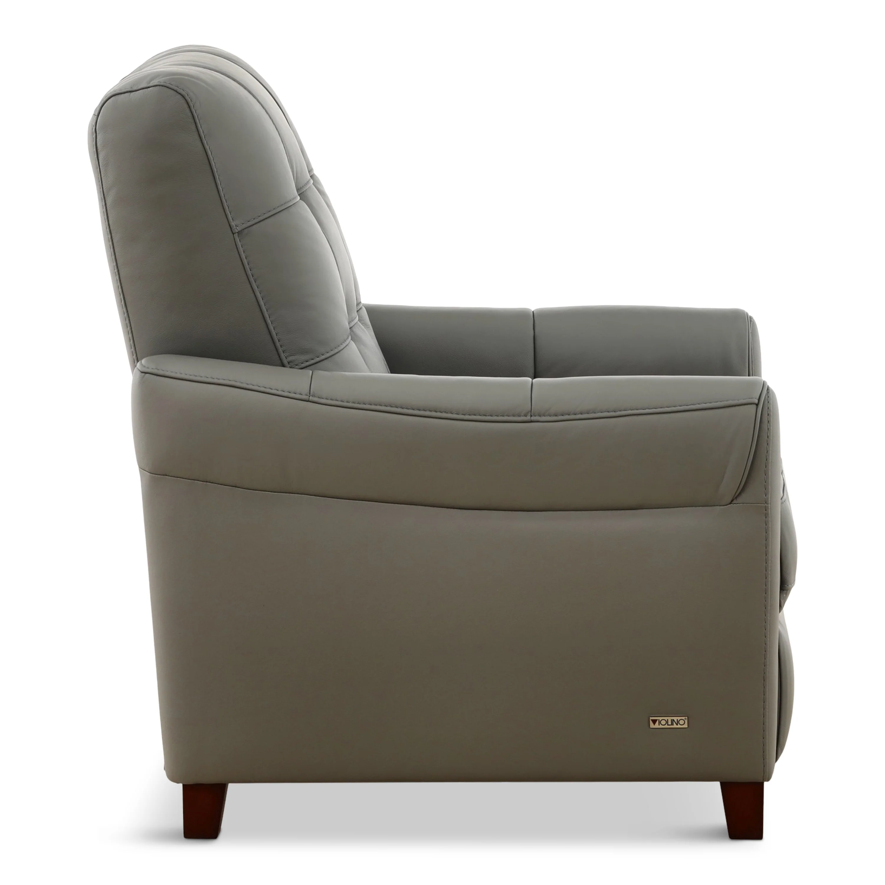 Fitzgerald Leather Pushback Recliner - Image 8