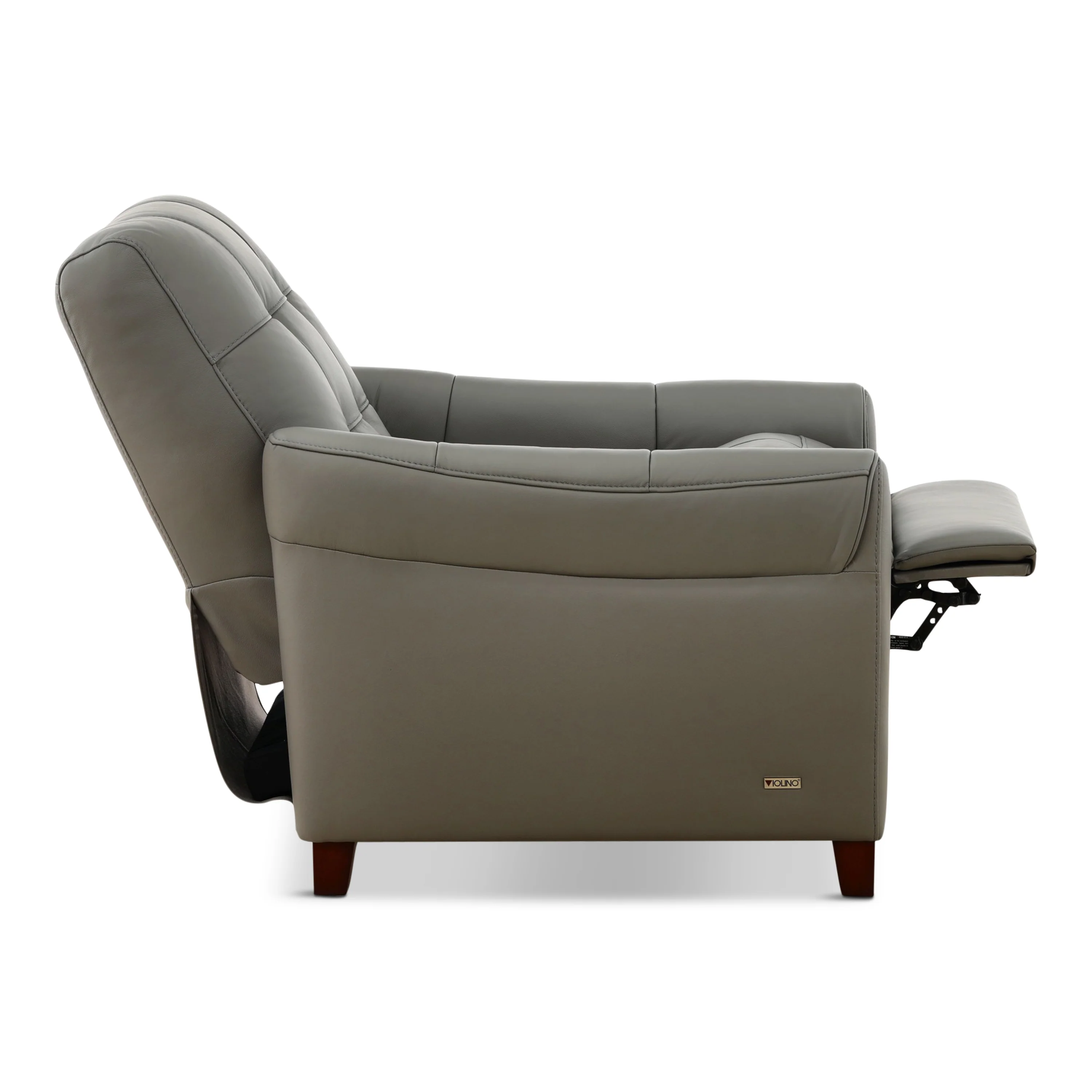 Fitzgerald Leather Pushback Recliner - Image 9
