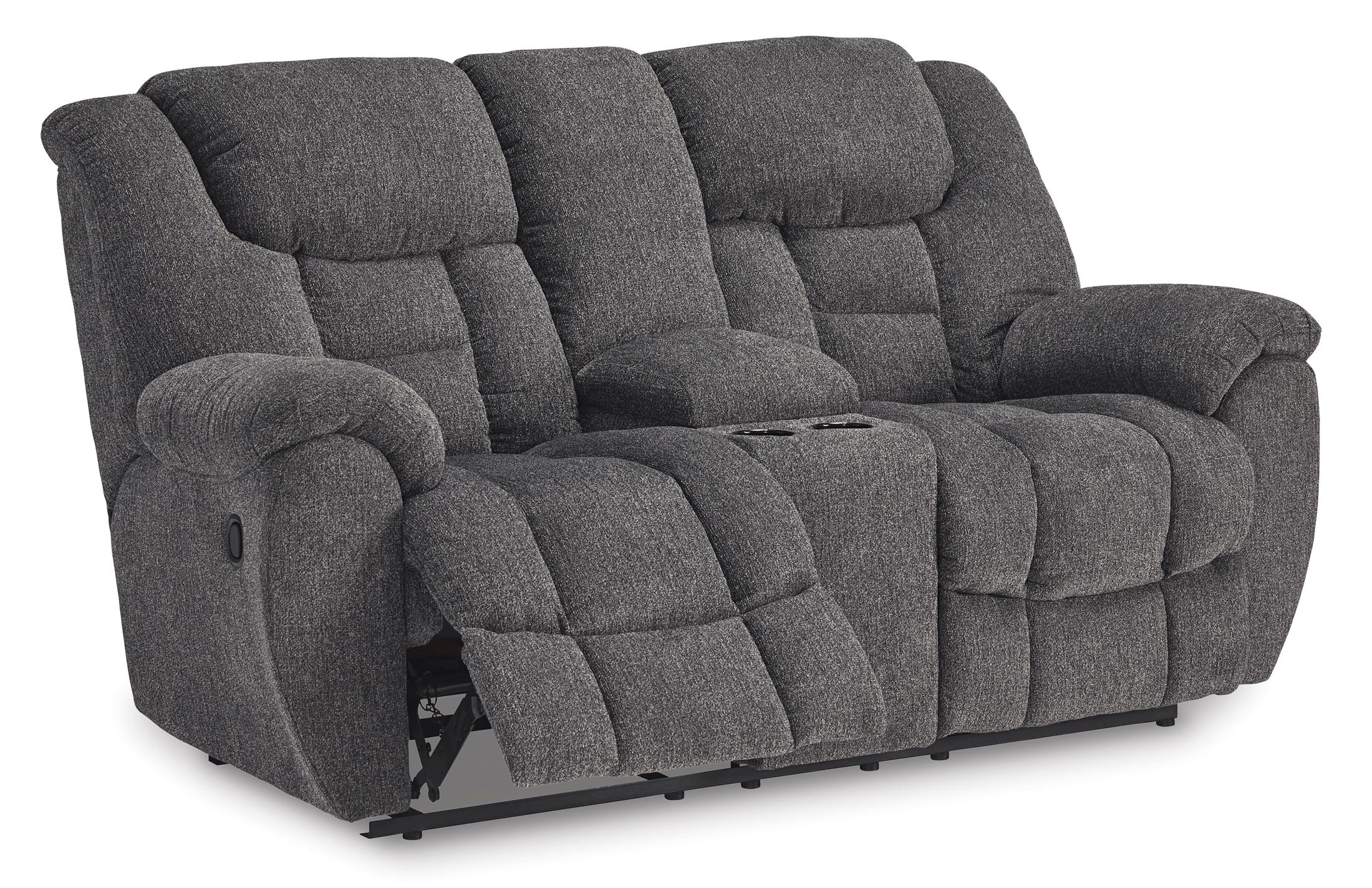 Foreside Reclining Console Loveseat - Image 4