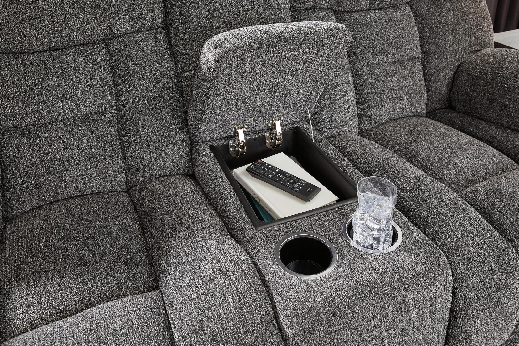 Foreside Reclining Console Loveseat - Image 7