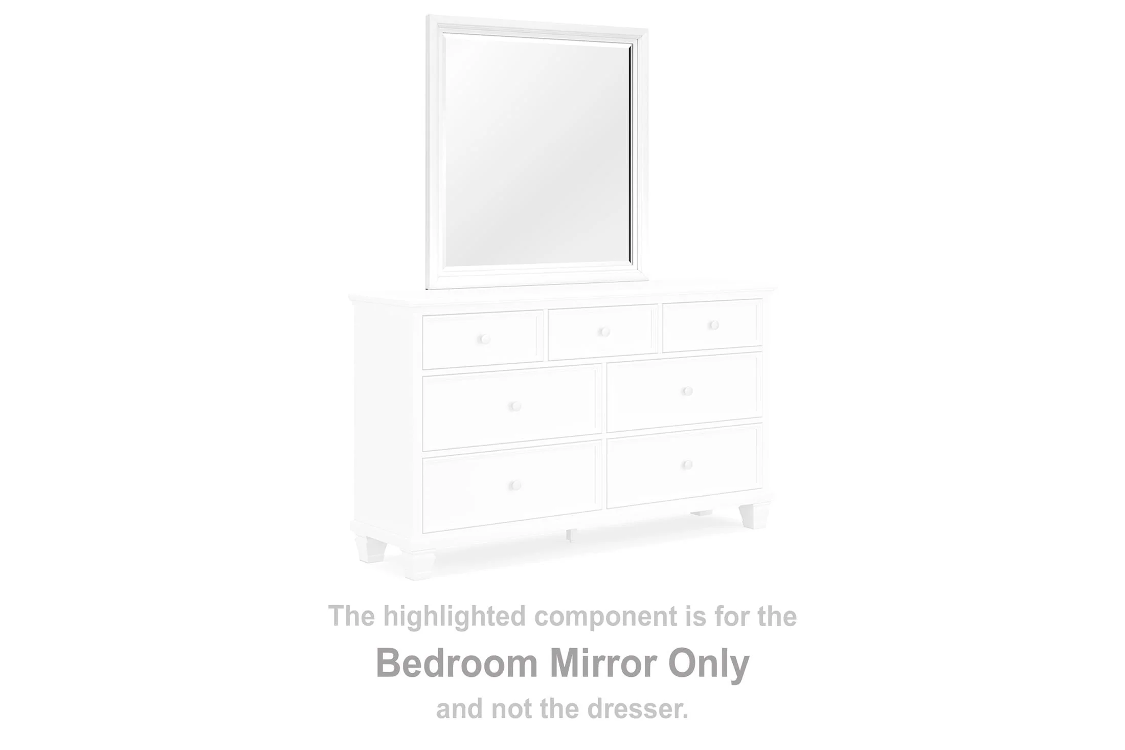 Fortman Bedroom Mirror - Image 4
