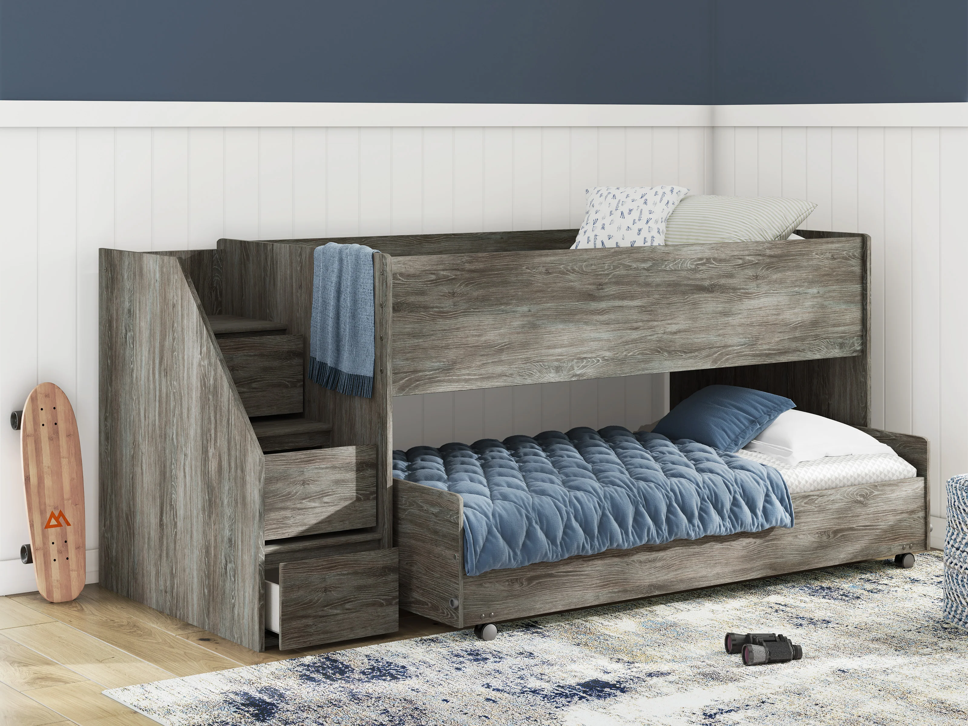 Frandern Twin over Twin Loft Bed - Image 3