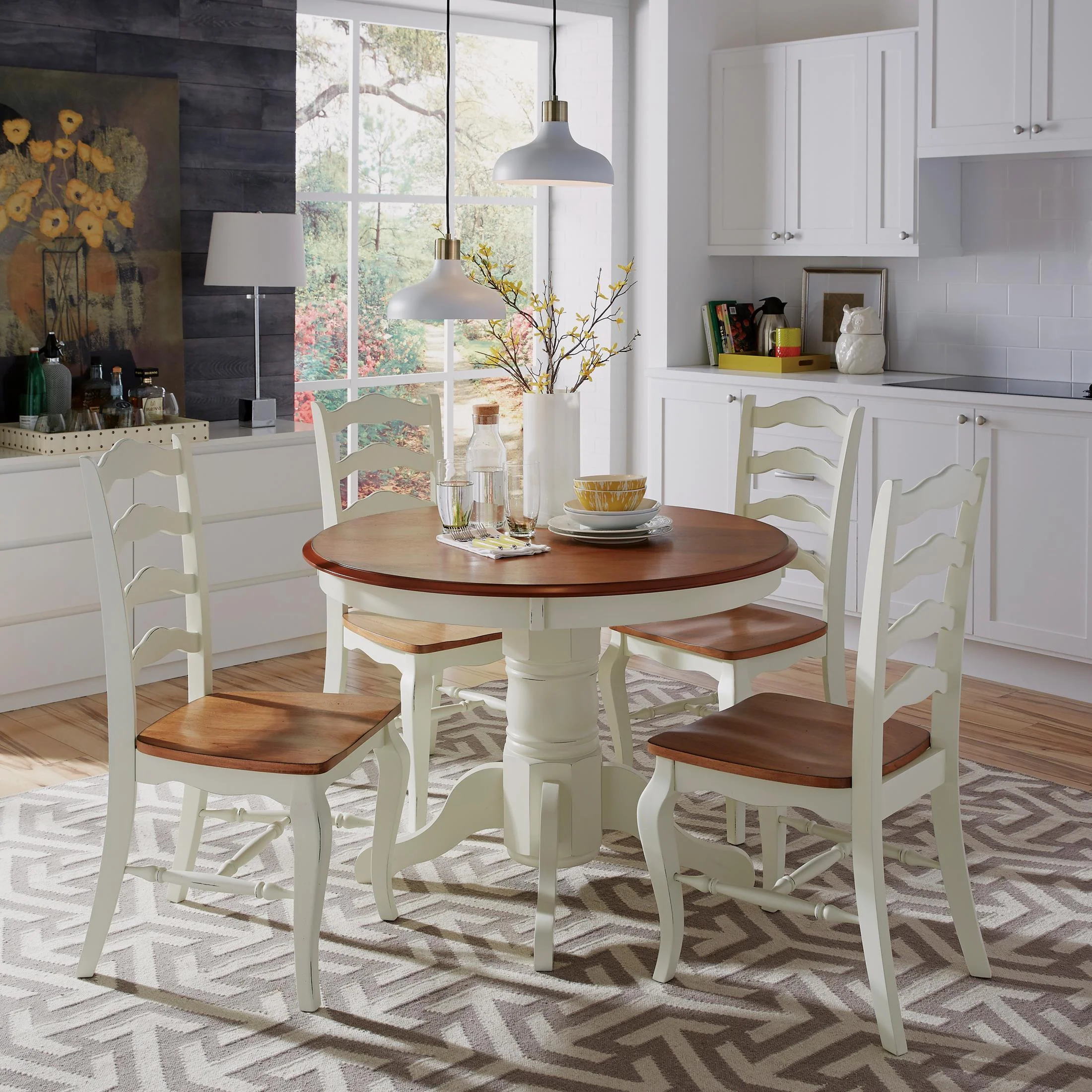 French Countryside 5 Piece Dining Set - Image 5