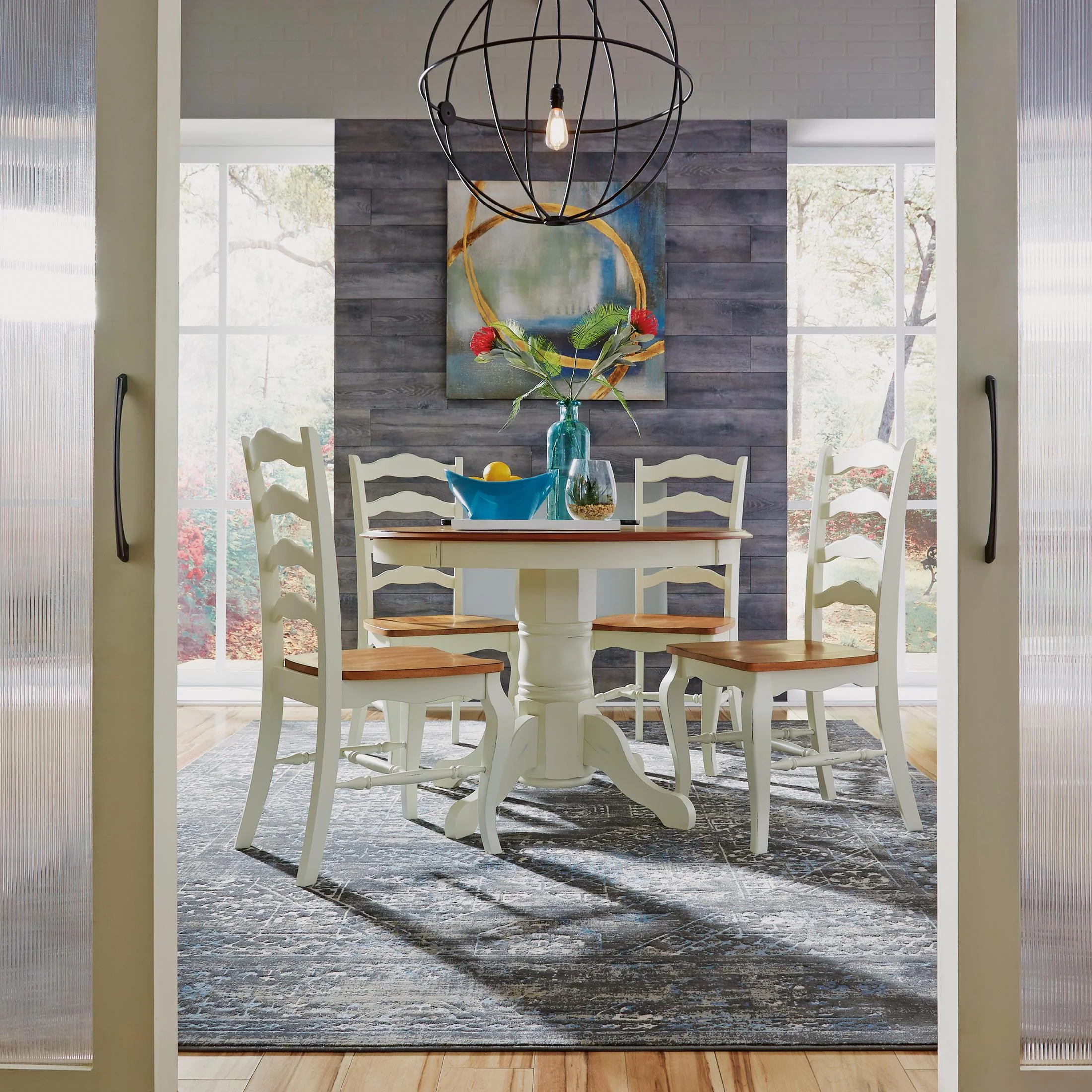 French Countryside 5 Piece Dining Set - Image 6