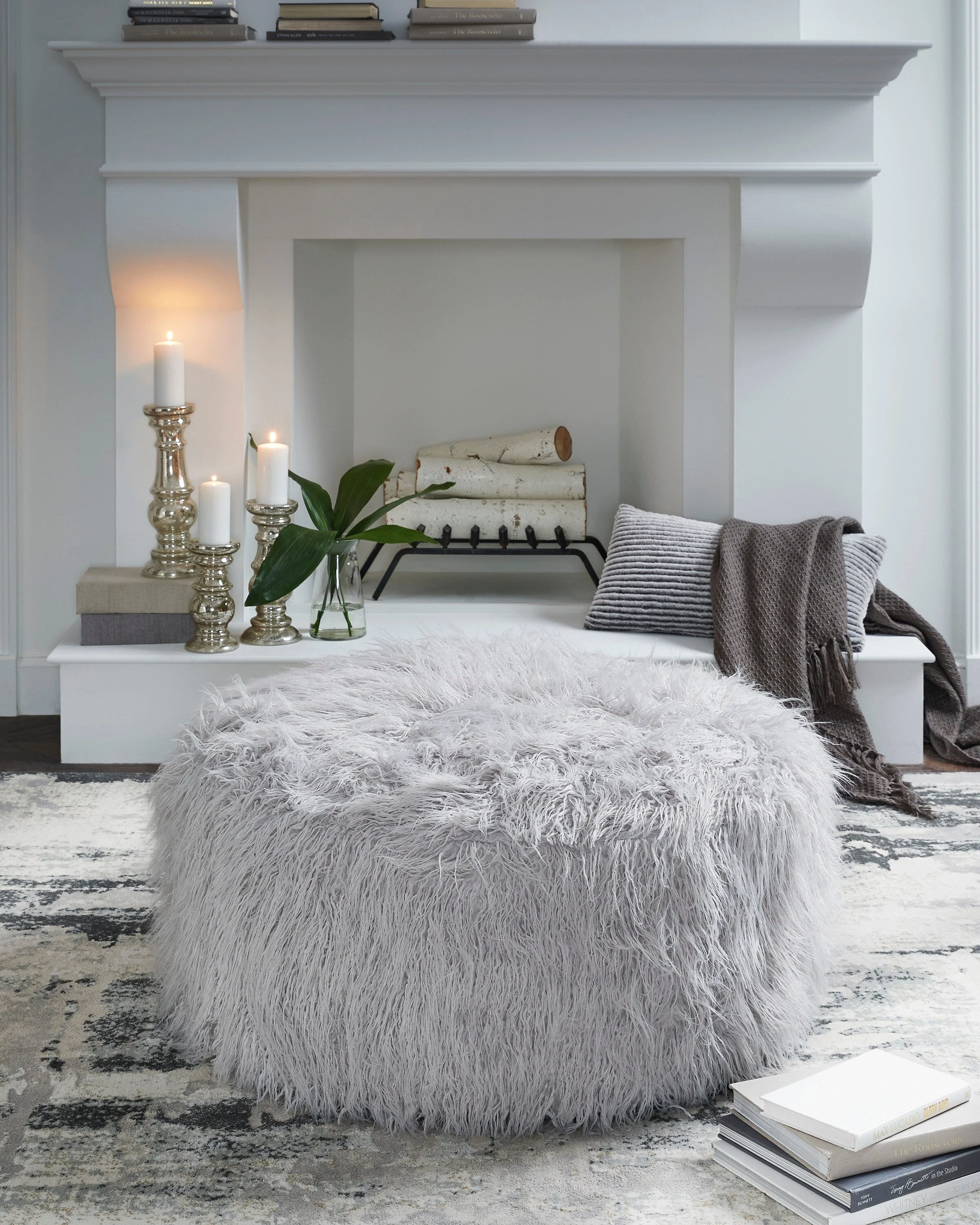 Galice Oversized Accent Ottoman - Image 4
