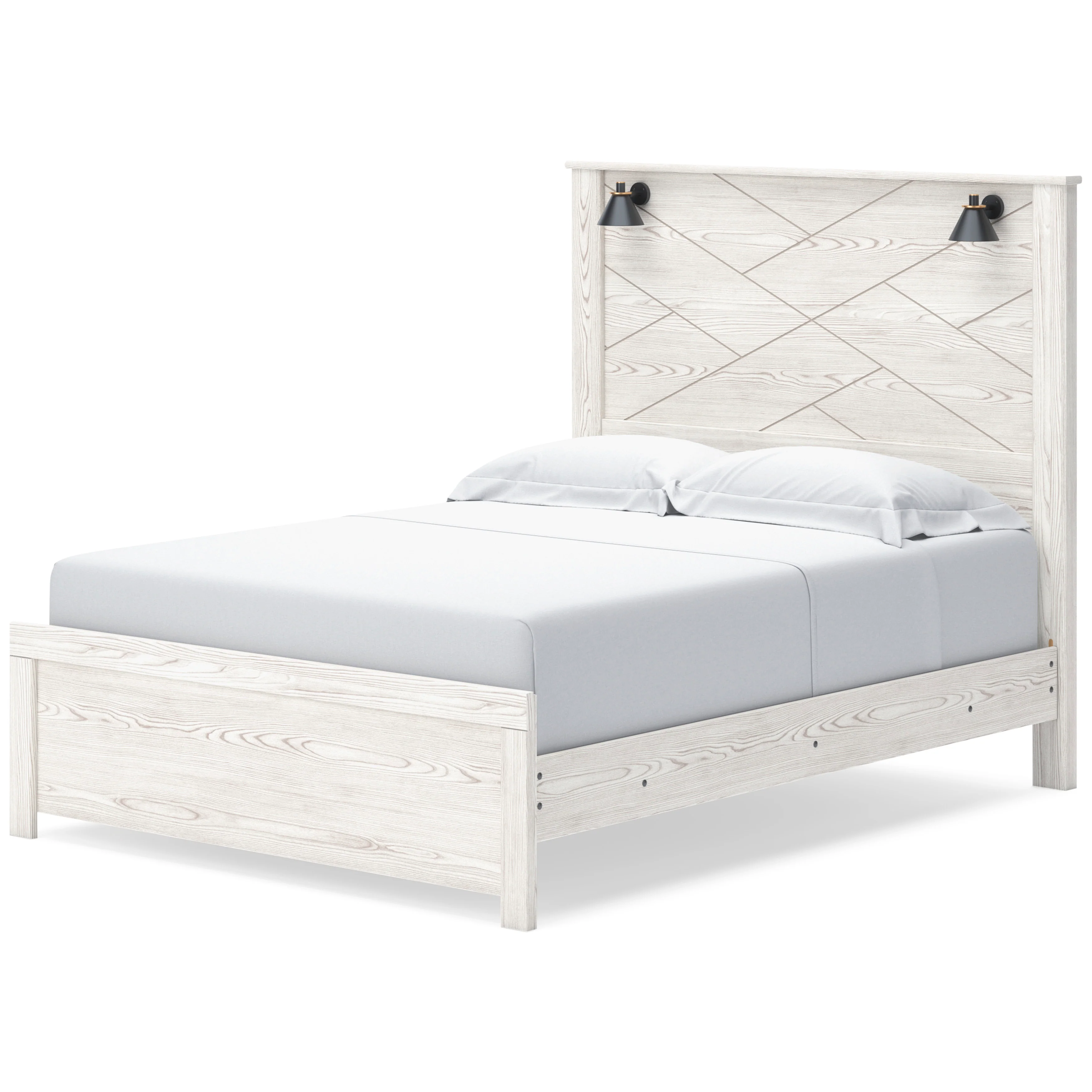 Gerridan Panel Bed with Lighting - Image 2