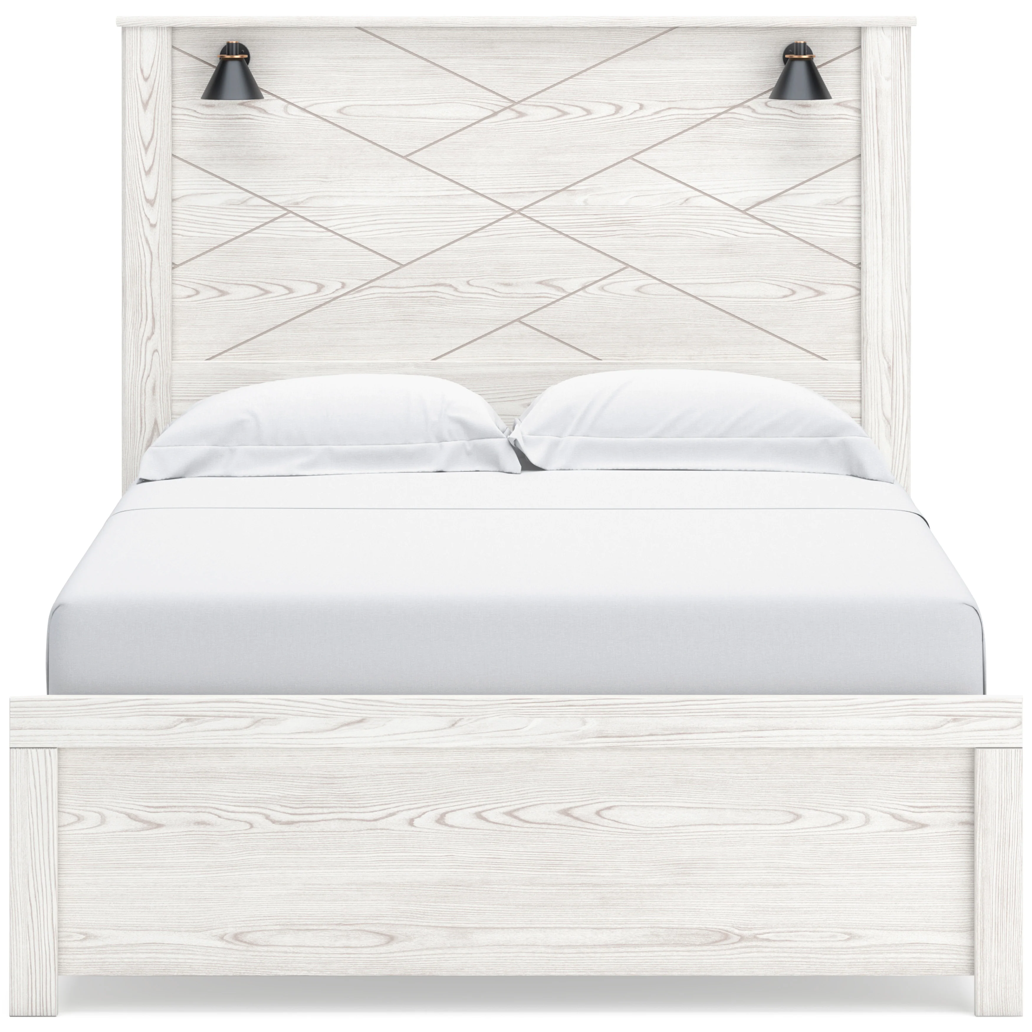 Gerridan Panel Bed with Lighting - Image 3