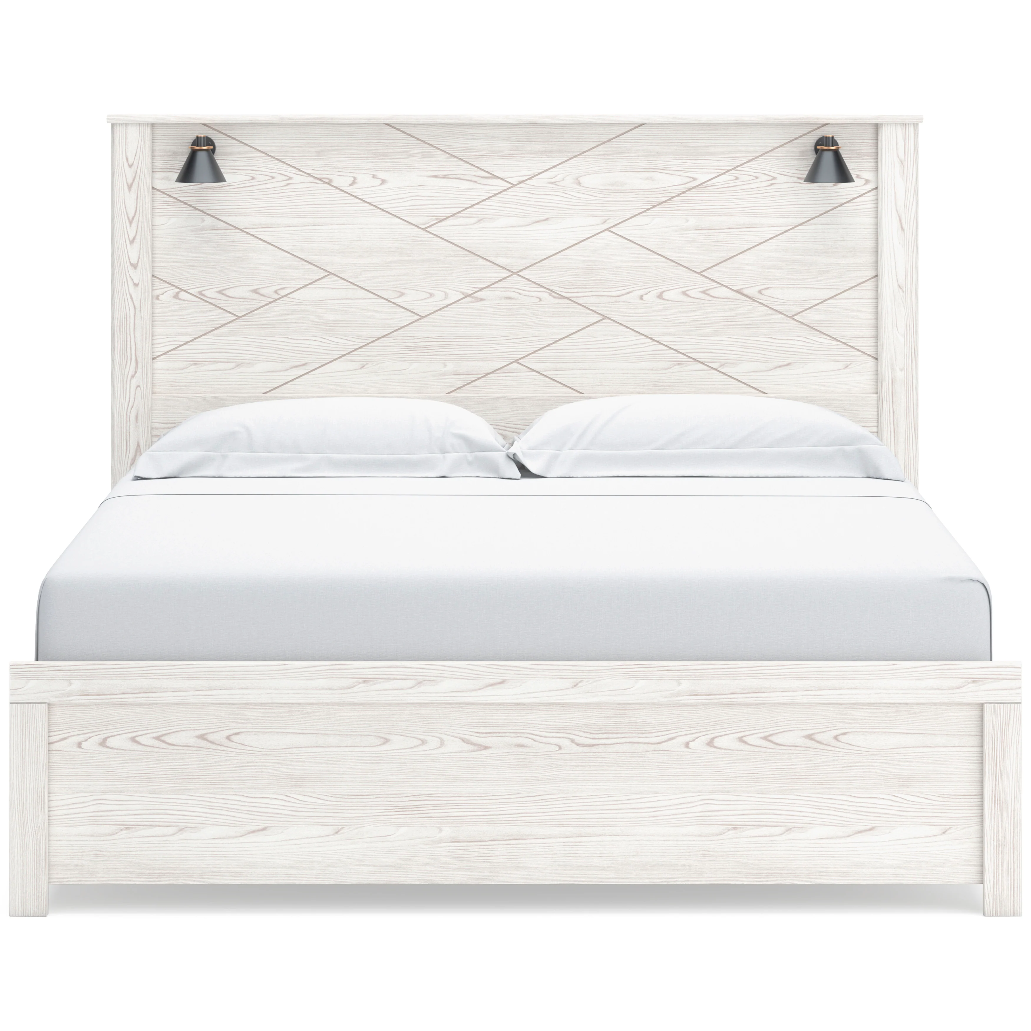 Gerridan Panel Bed with Lighting - Image 9