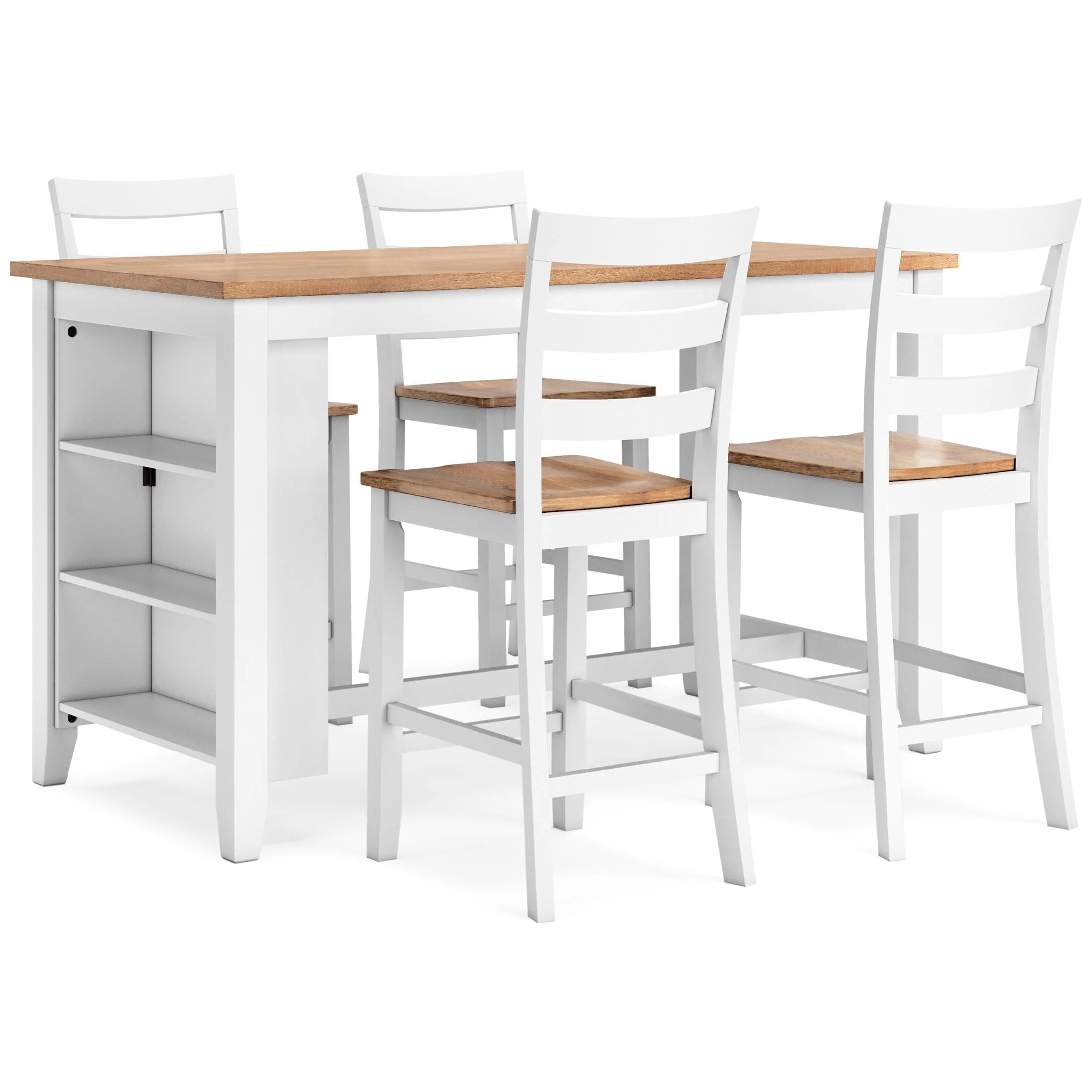 Gesthaven 5-Piece Counter Height Dining Set - Image 10