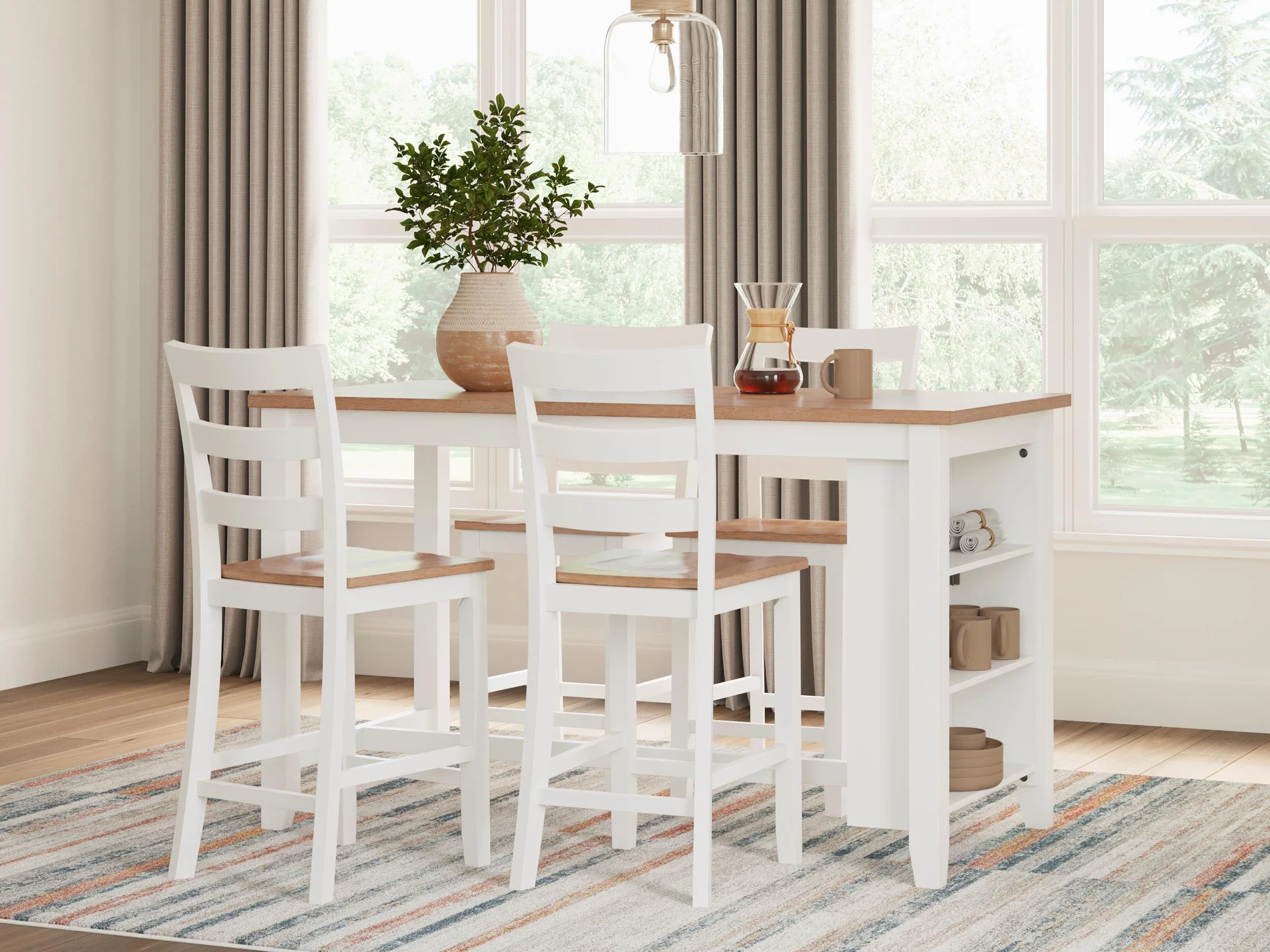 Gesthaven 5-Piece Counter Height Dining Set - Image 11
