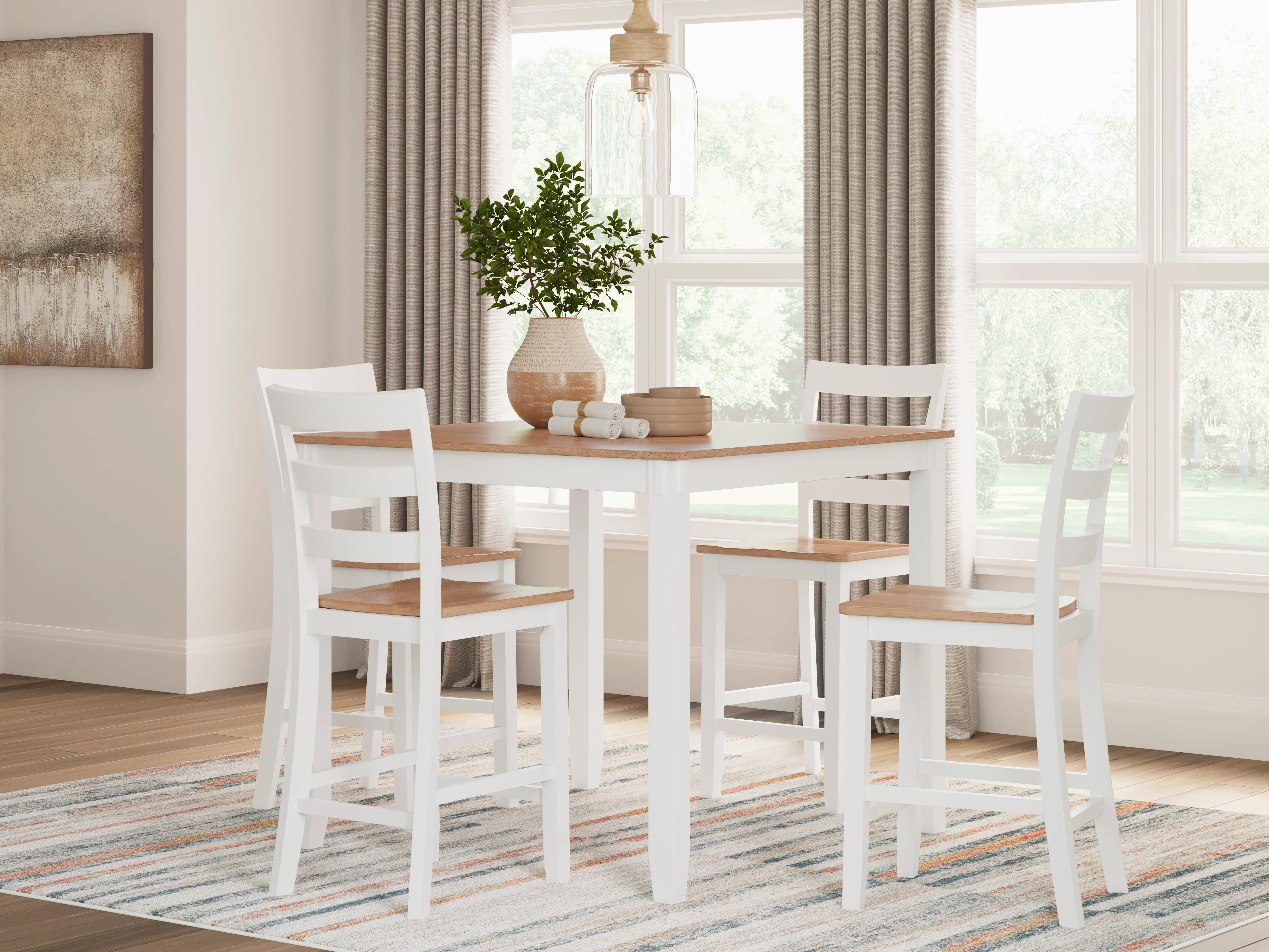 Gesthaven 5-Piece Counter Height Dining Set - Image 16
