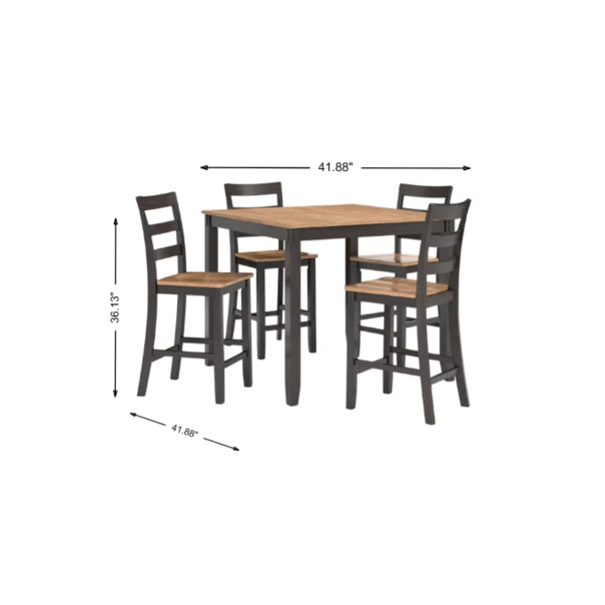 Gesthaven 5-Piece Counter Height Dining Set - Image 2