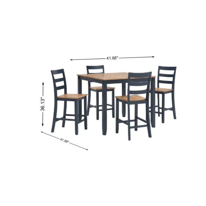 Gesthaven 5-Piece Counter Height Dining Set - Image 9