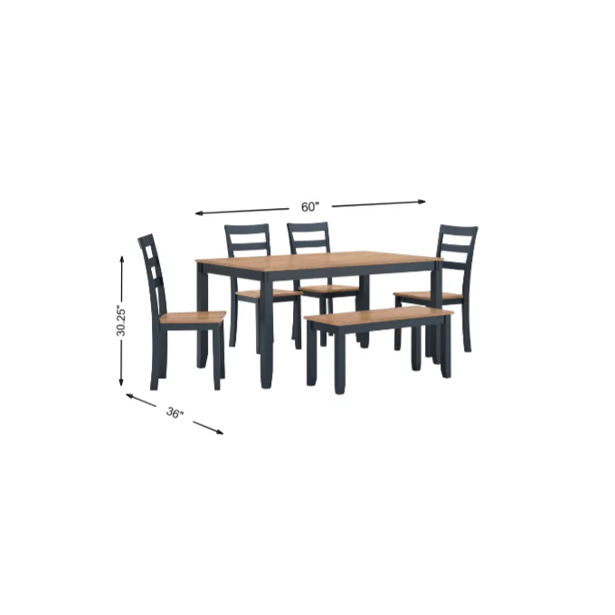 Gesthaven 6-Piece Dining Set - Image 9