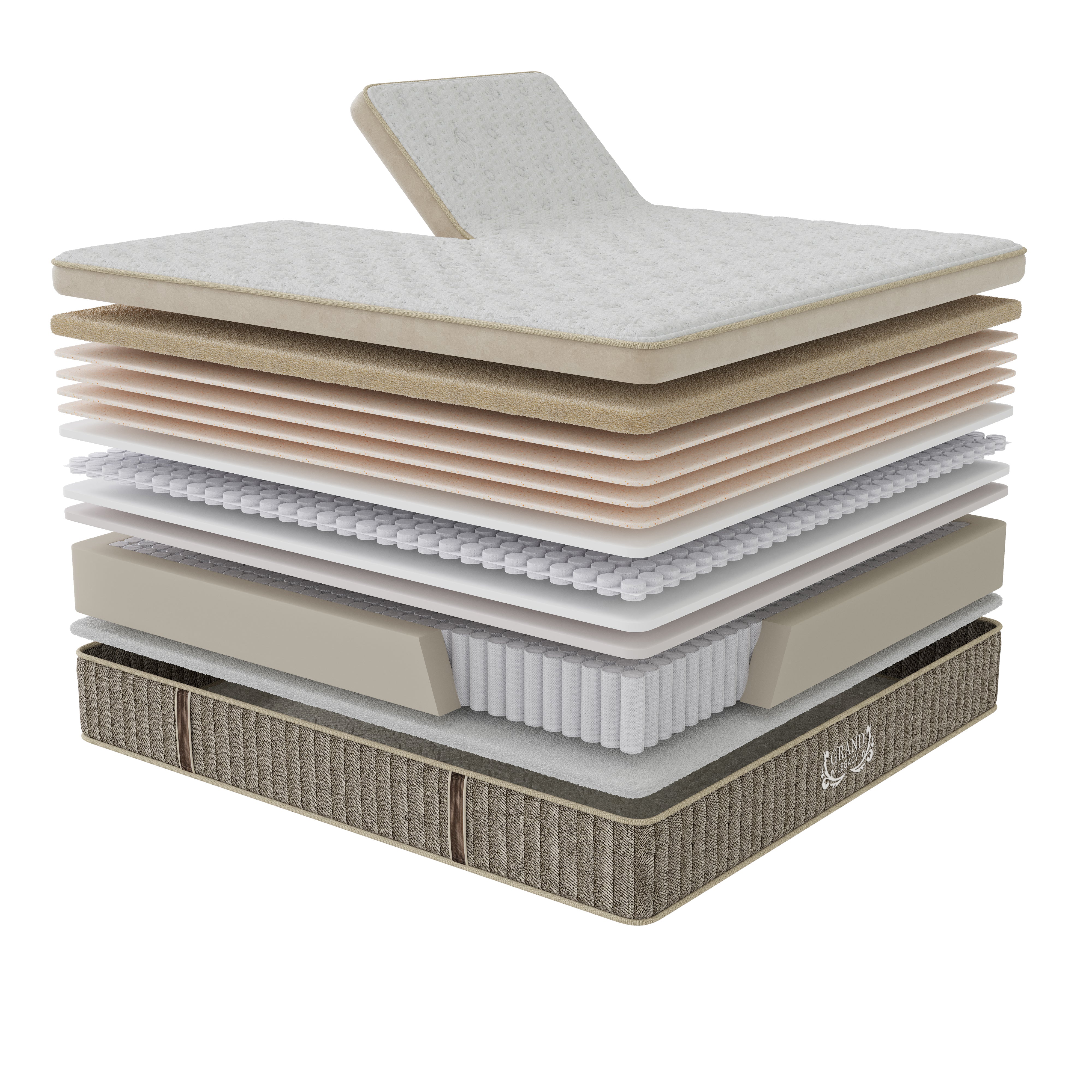 Grand Legacy Perfect Posture Cushion Firm Mattress - Image 10