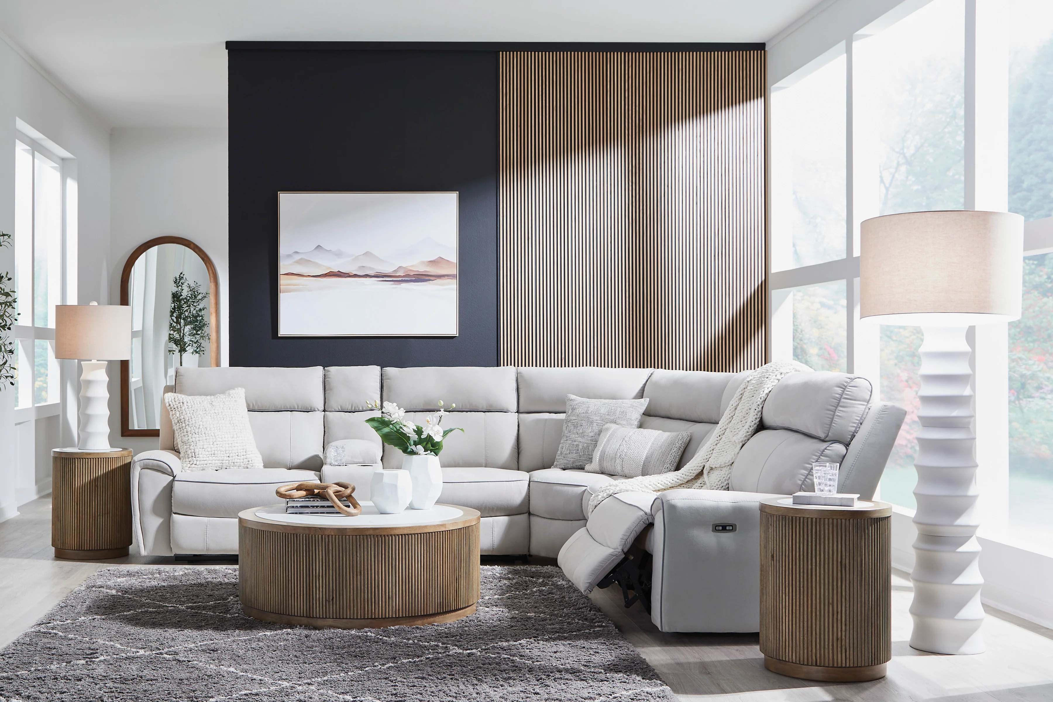 Grafton Pike 6-Piece Power Reclining Sectional - Image 4
