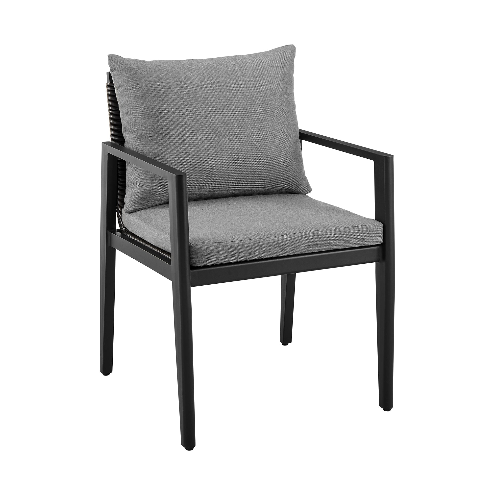 Grand Outdoor Patio Dining Chairs (Set of 2) - Image 3