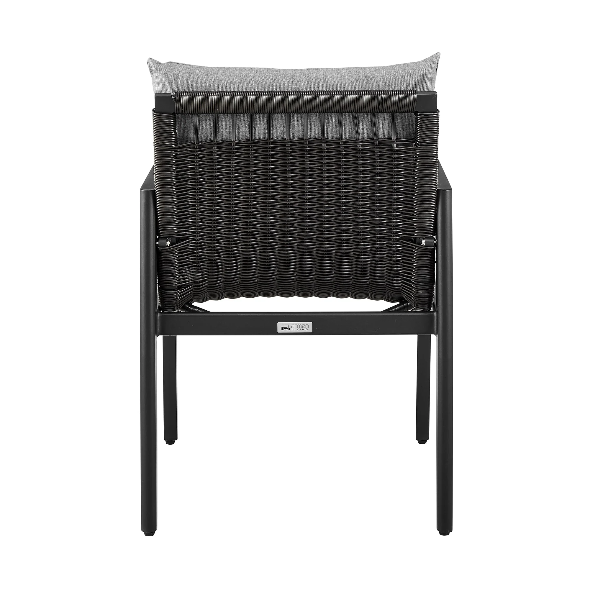 Grand Outdoor Patio Dining Chairs (Set of 2) - Image 6
