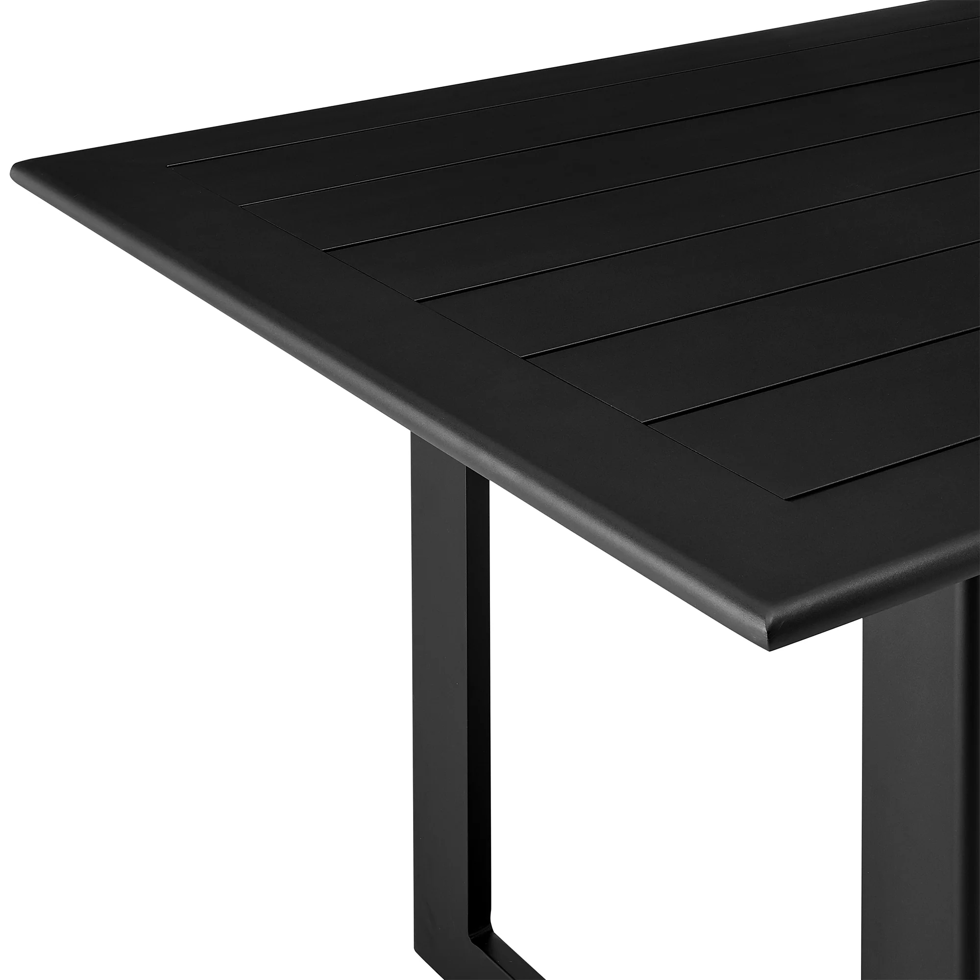 Grand Outdoor Patio Dining Table in Aluminum - Image 3