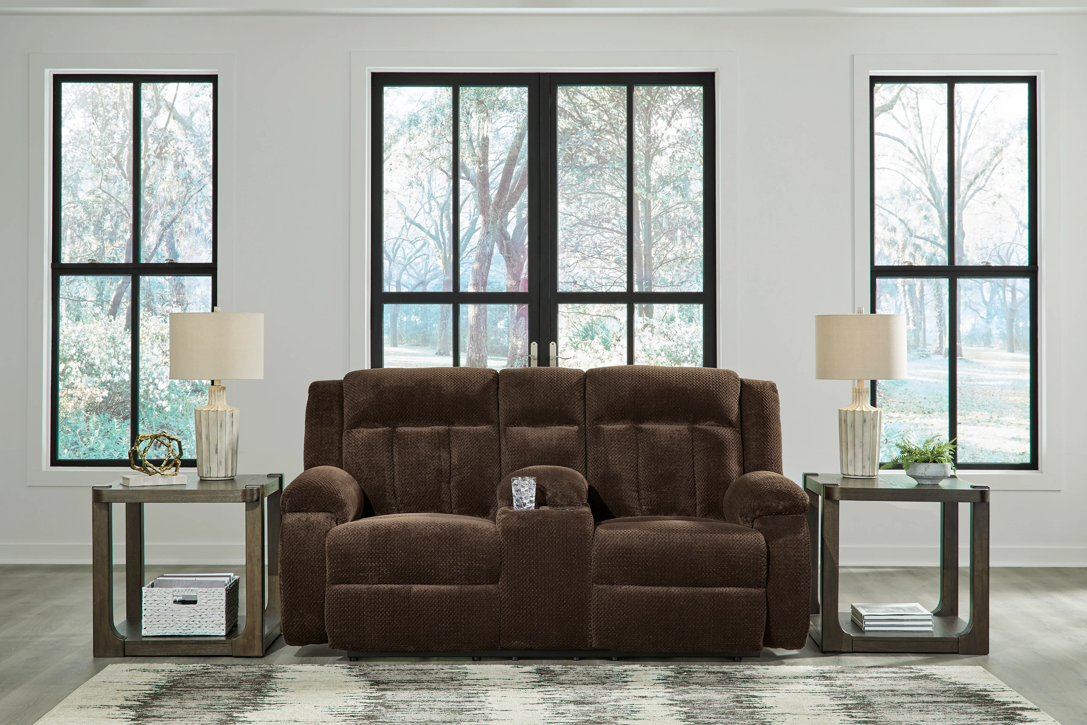 Greely Bend Power Reclining Console Loveseat - Image 10