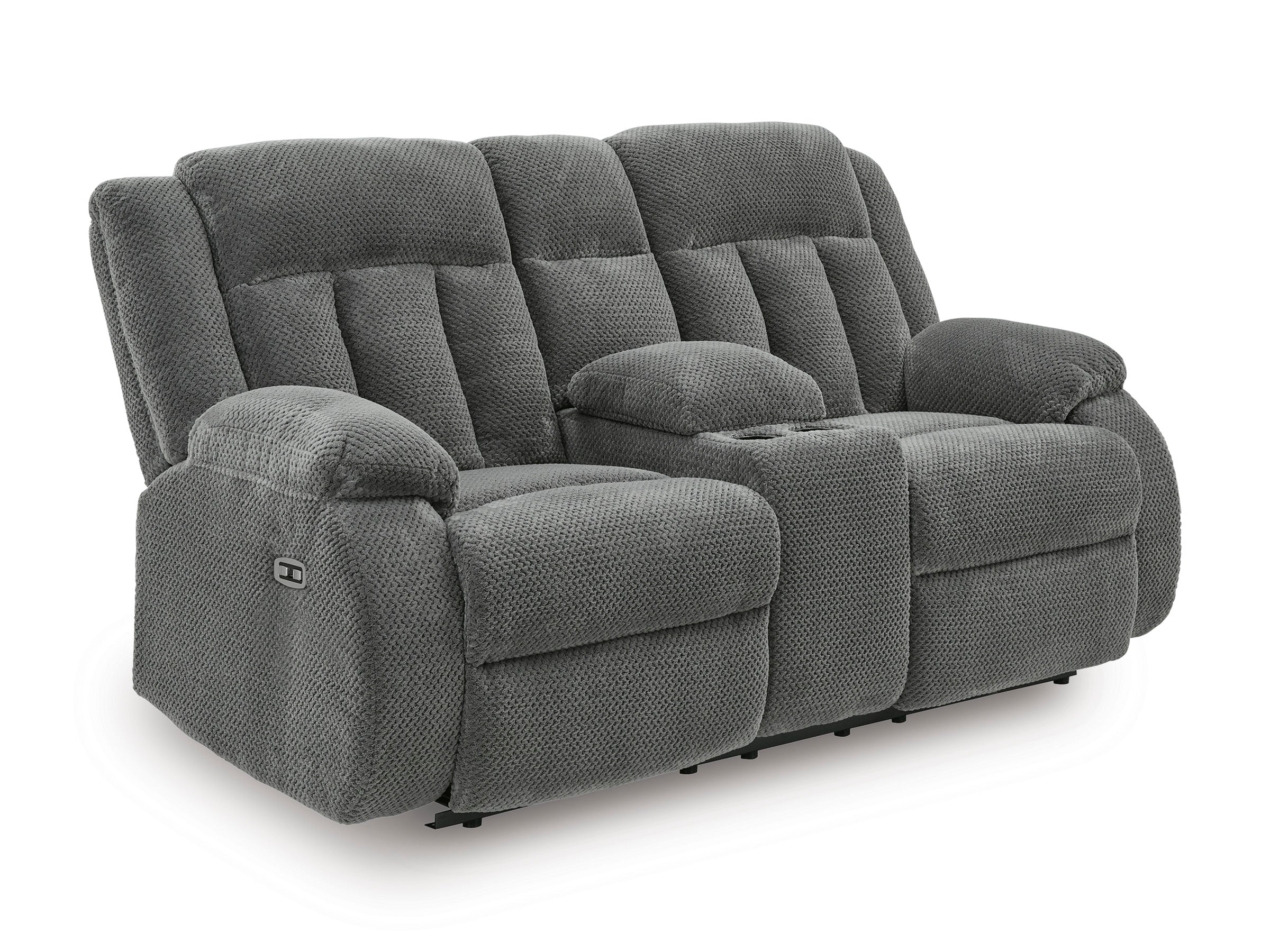 Greely Bend Power Reclining Console Loveseat - Image 3