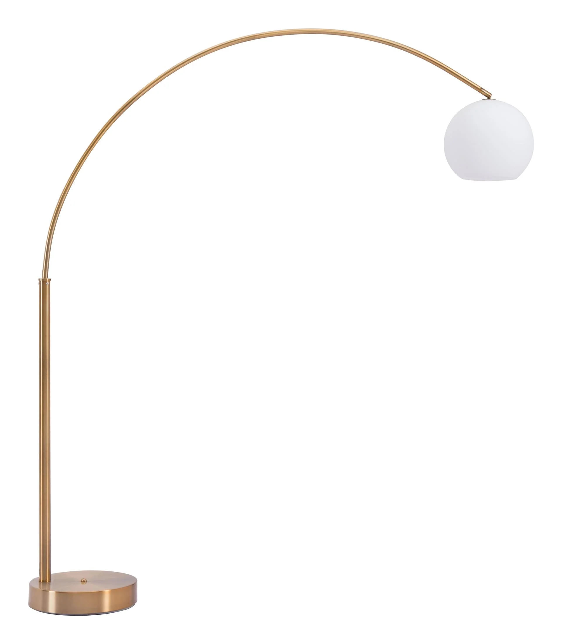 Griffith Floor Lamp Brass - Image 4