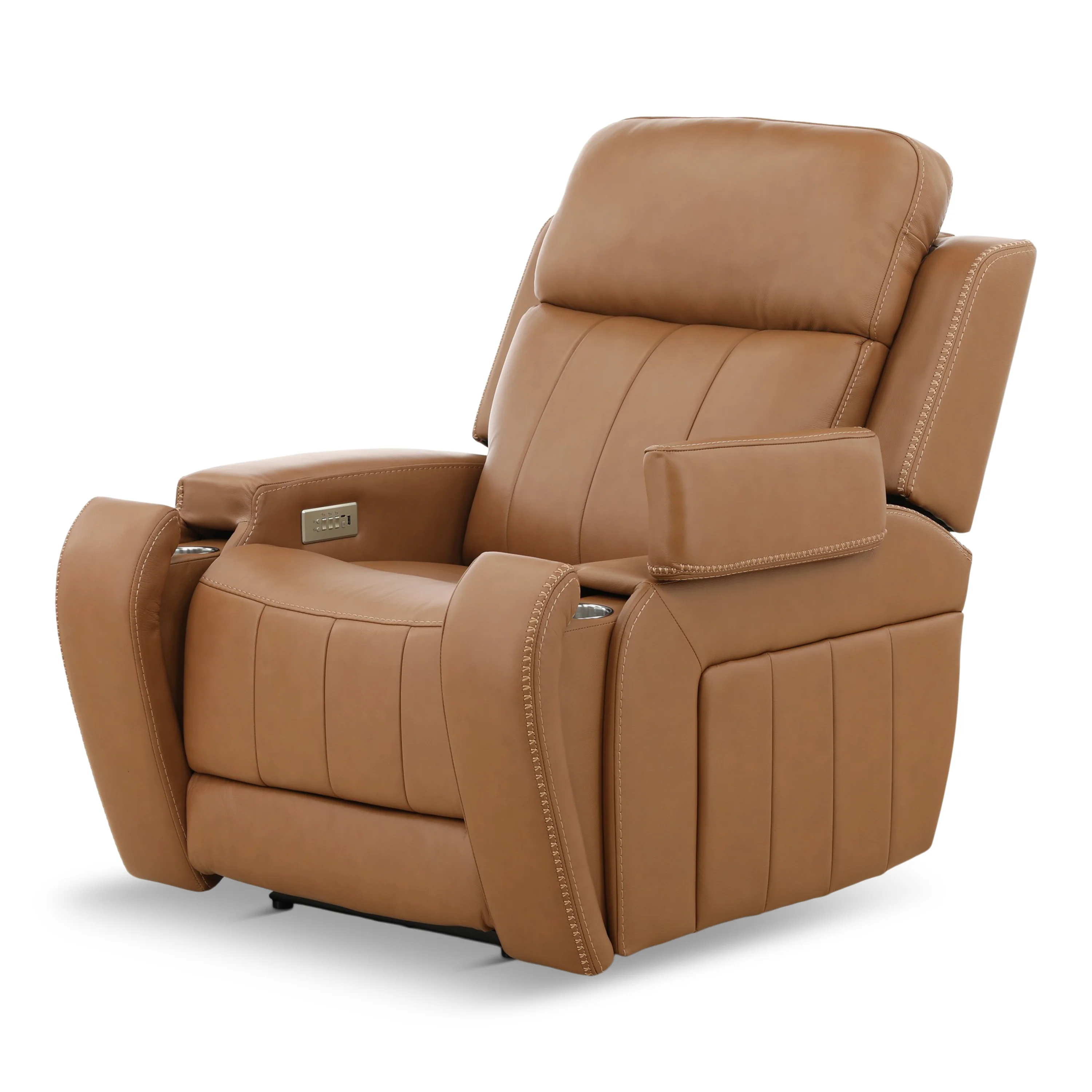 Hampton Leather Power Recliner - Image 25