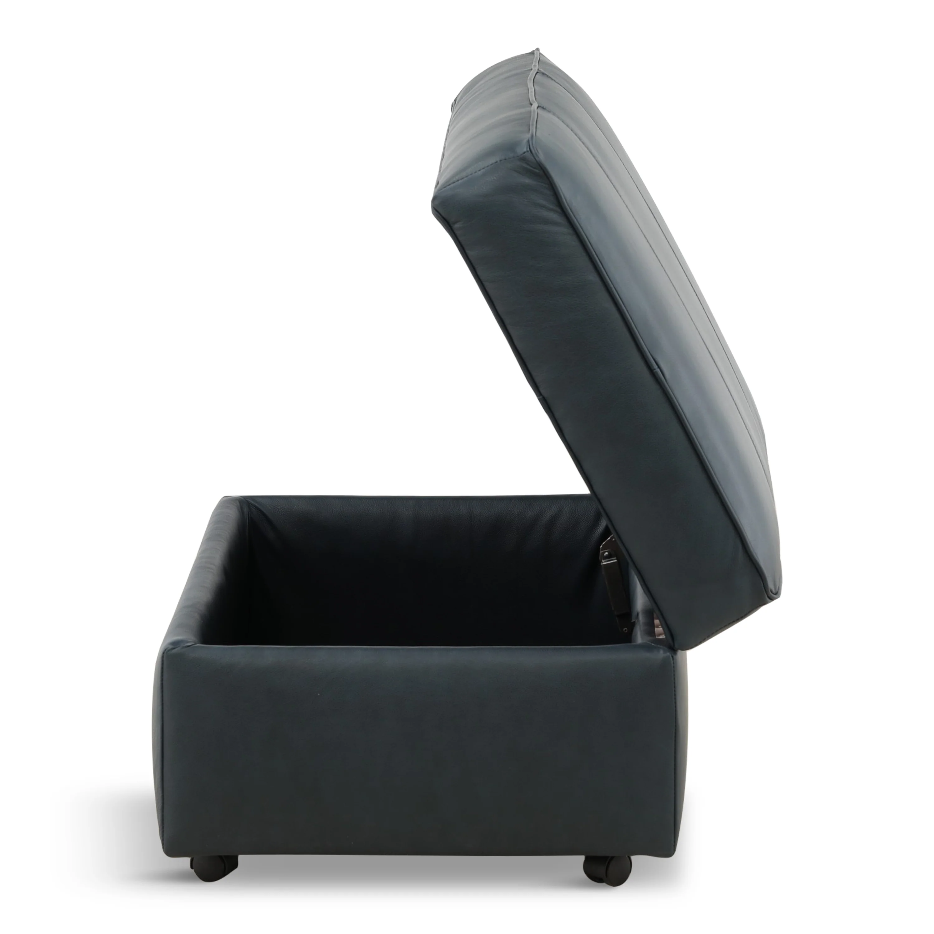 Hargrove Leather Storage Ottoman - Image 10