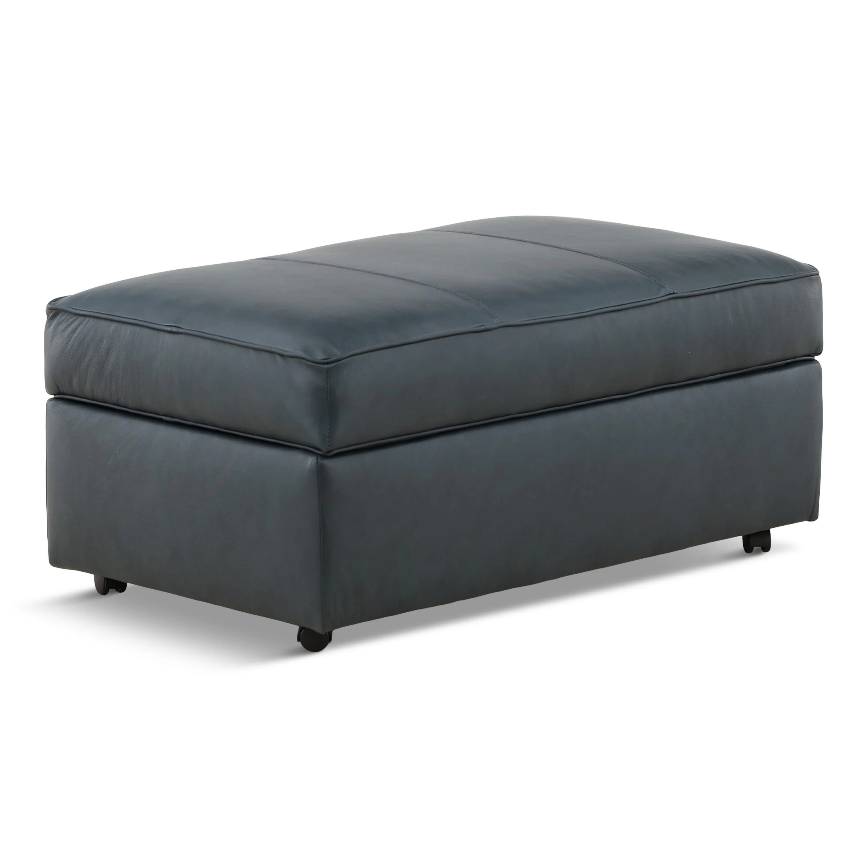 Hargrove Leather Storage Ottoman - Image 4