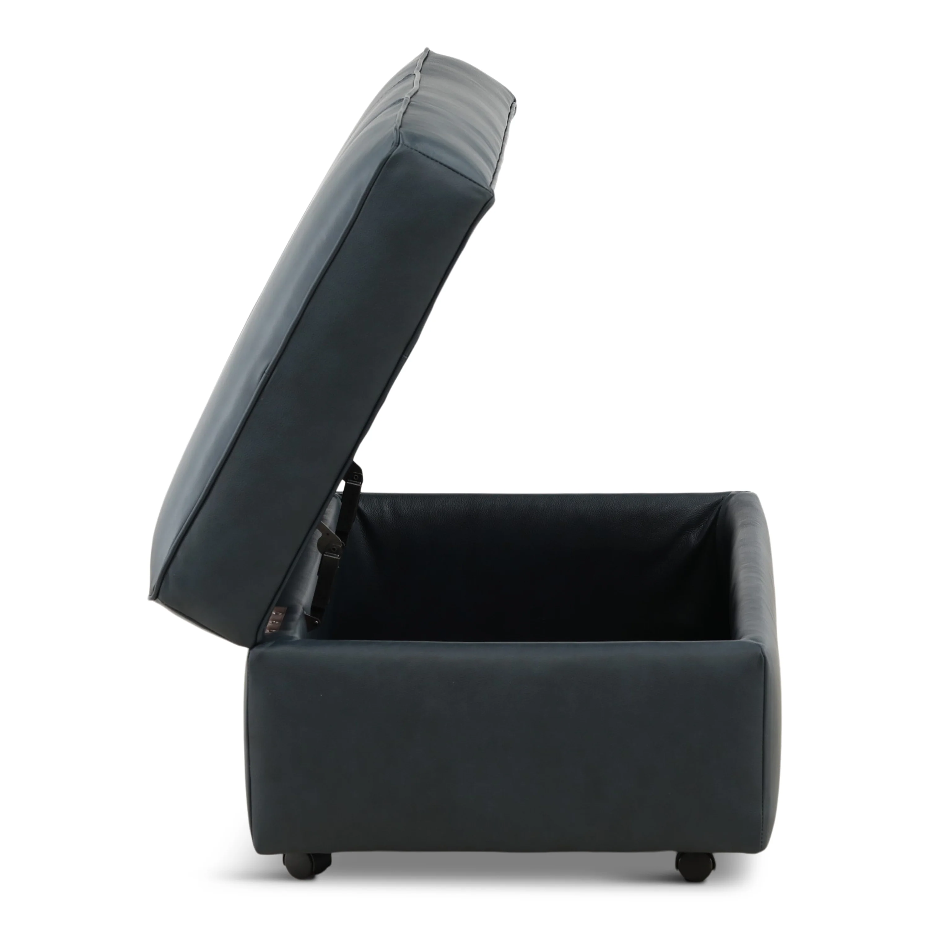 Hargrove Leather Storage Ottoman - Image 9