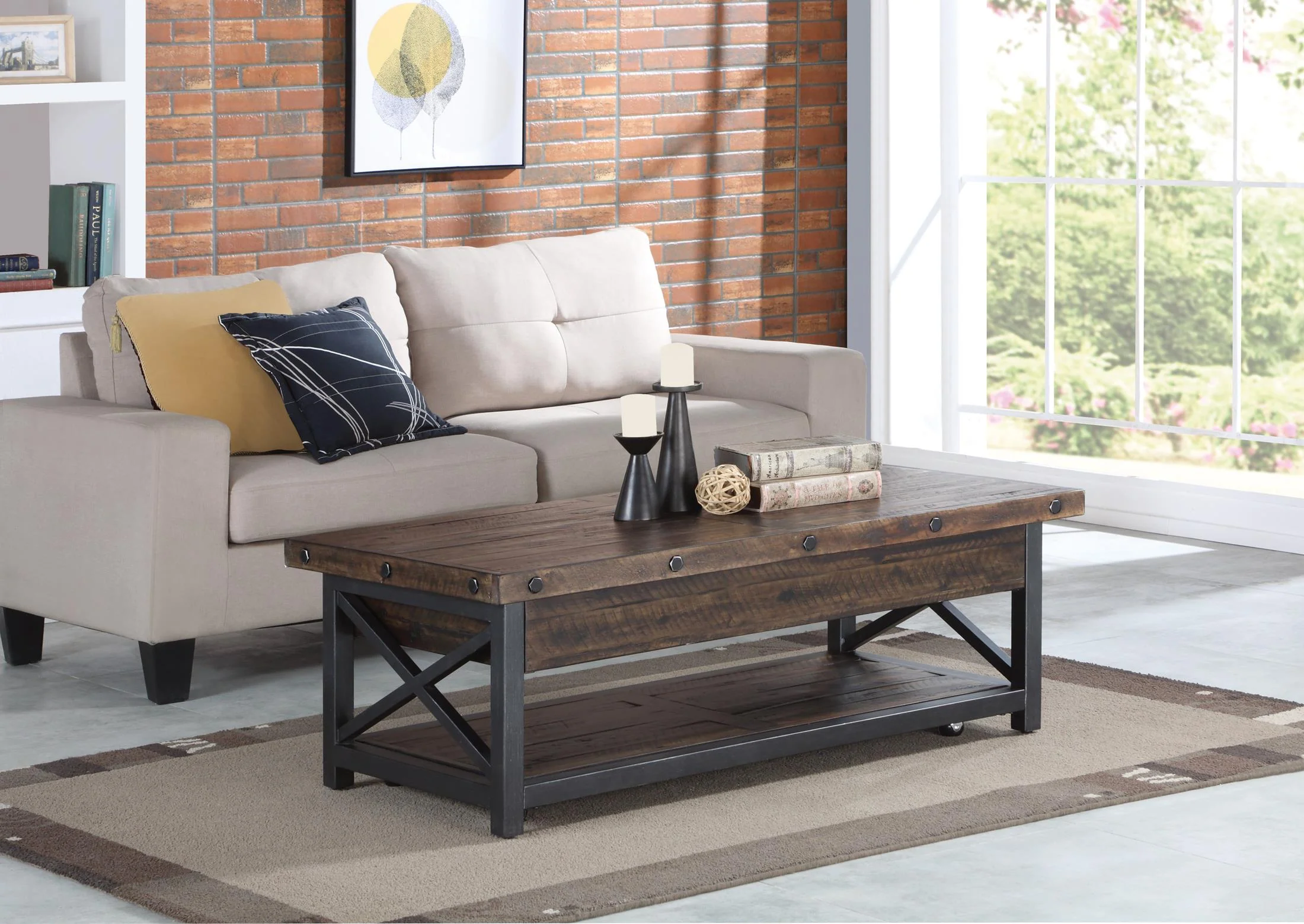 Flexsteel Harlow Lift-Top Cocktail - Image 2