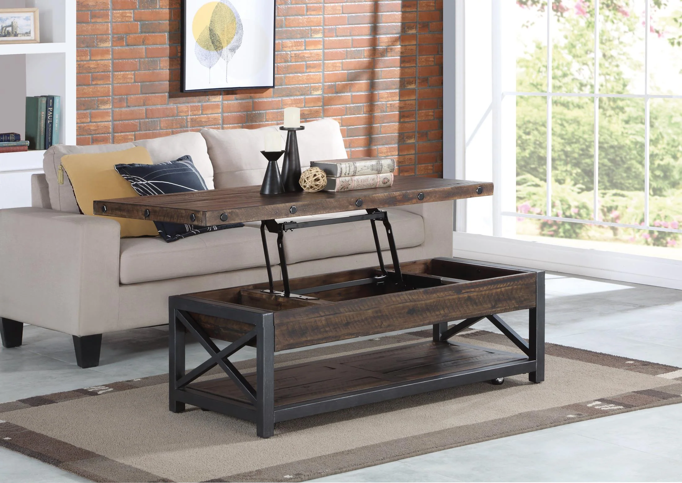 Flexsteel Harlow Lift-Top Cocktail - Image 4