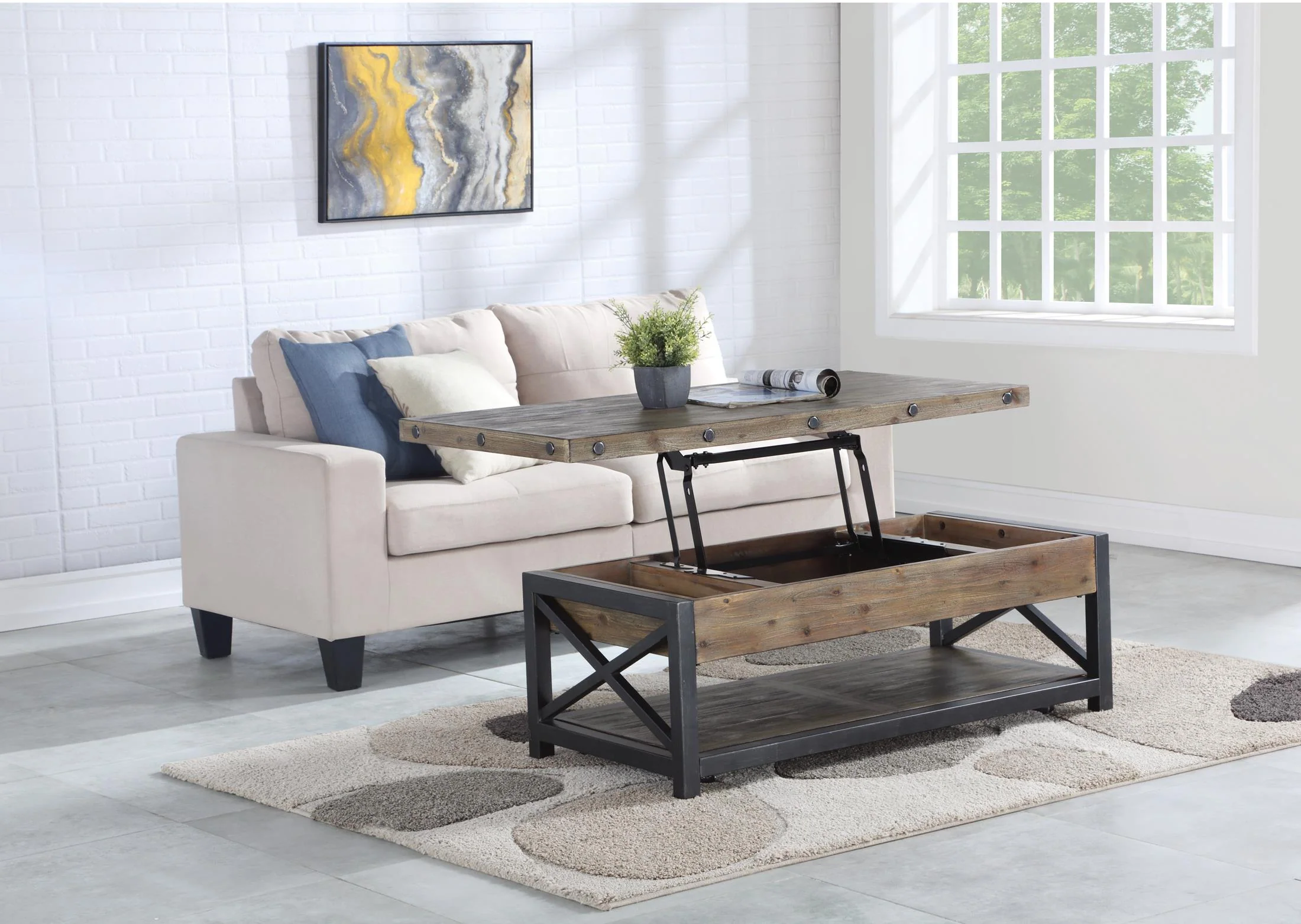 Flexsteel Harlow Lift-Top Cocktail - Image 8