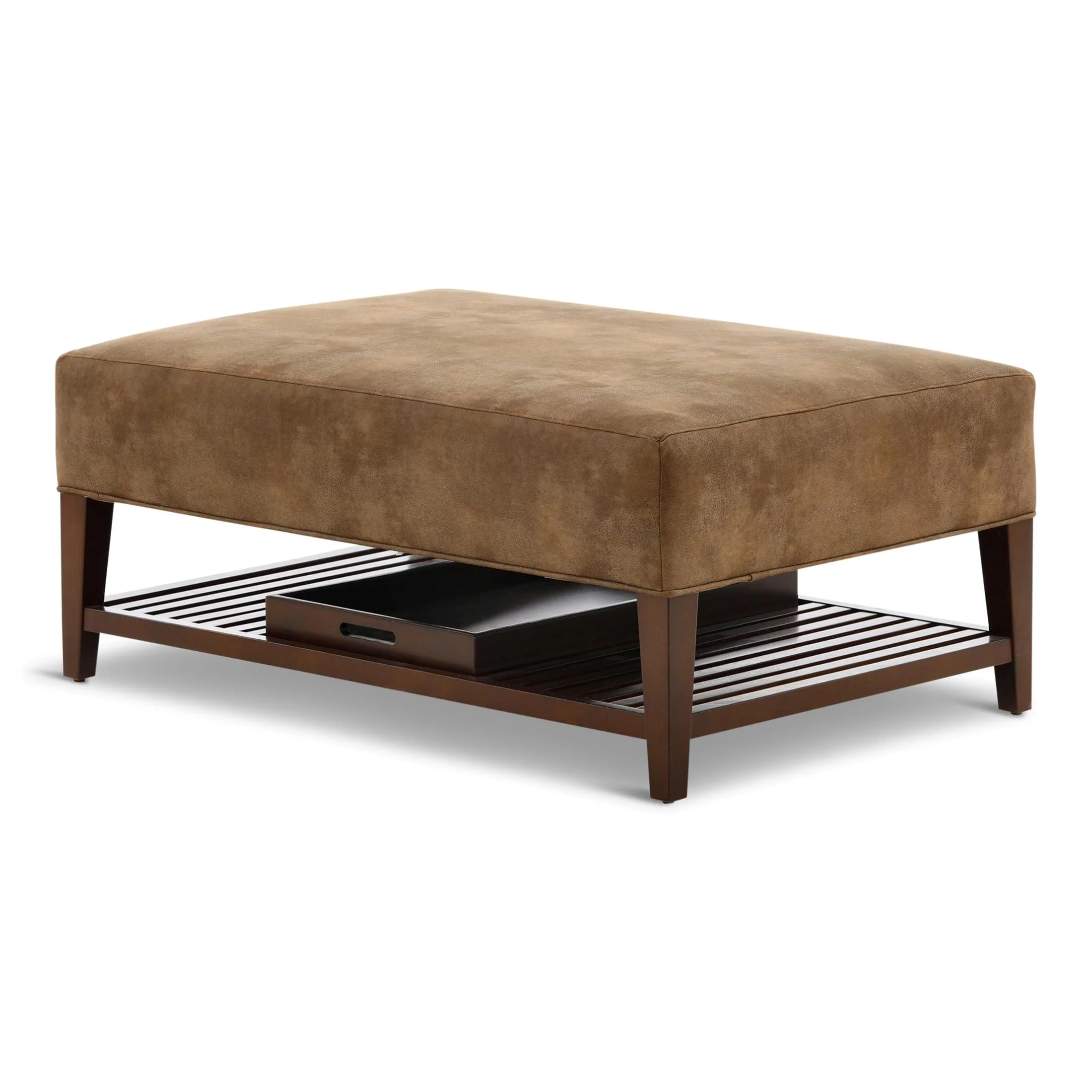 Hastings Large Ottoman with Tray - Image 2