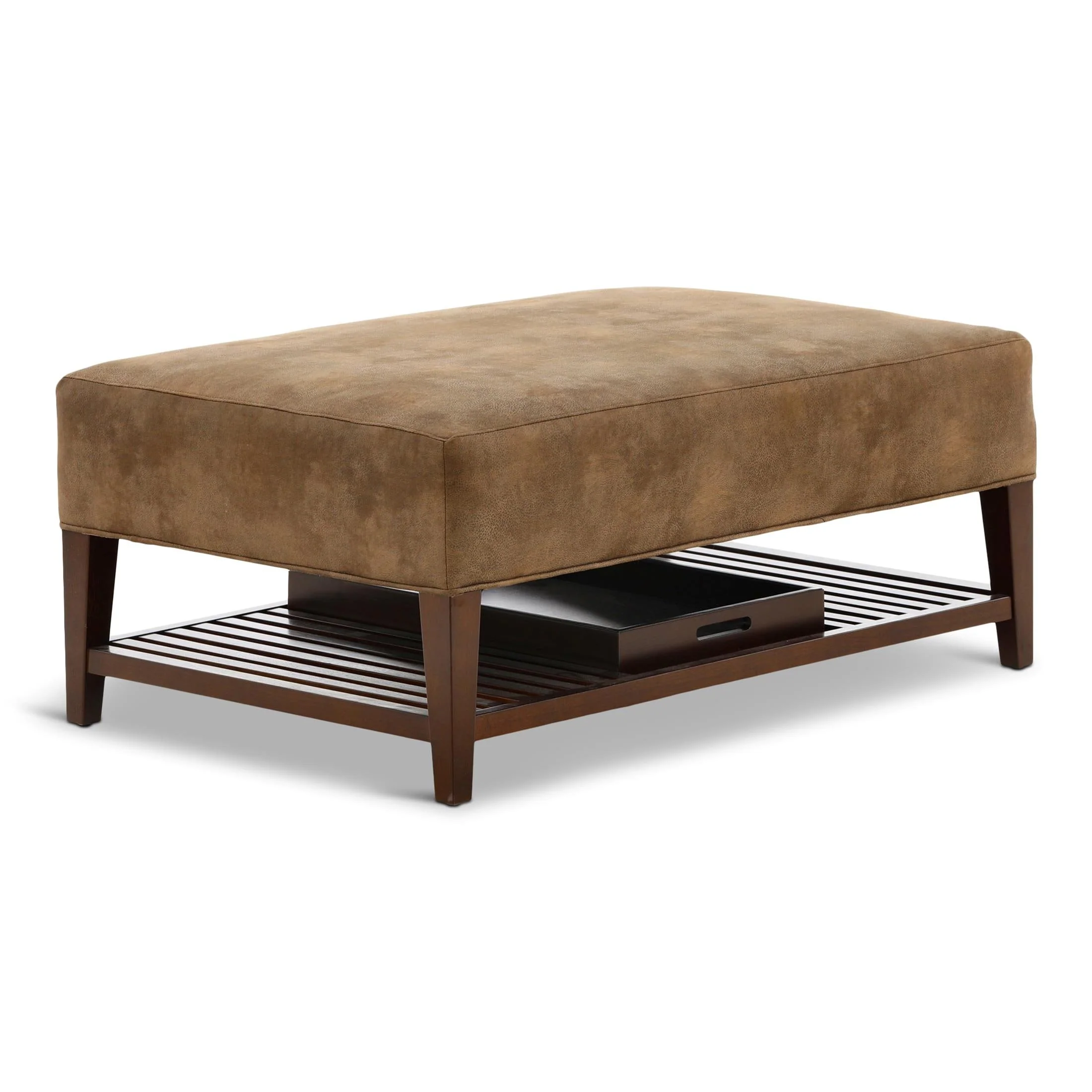 Hastings Large Ottoman with Tray - Image 3