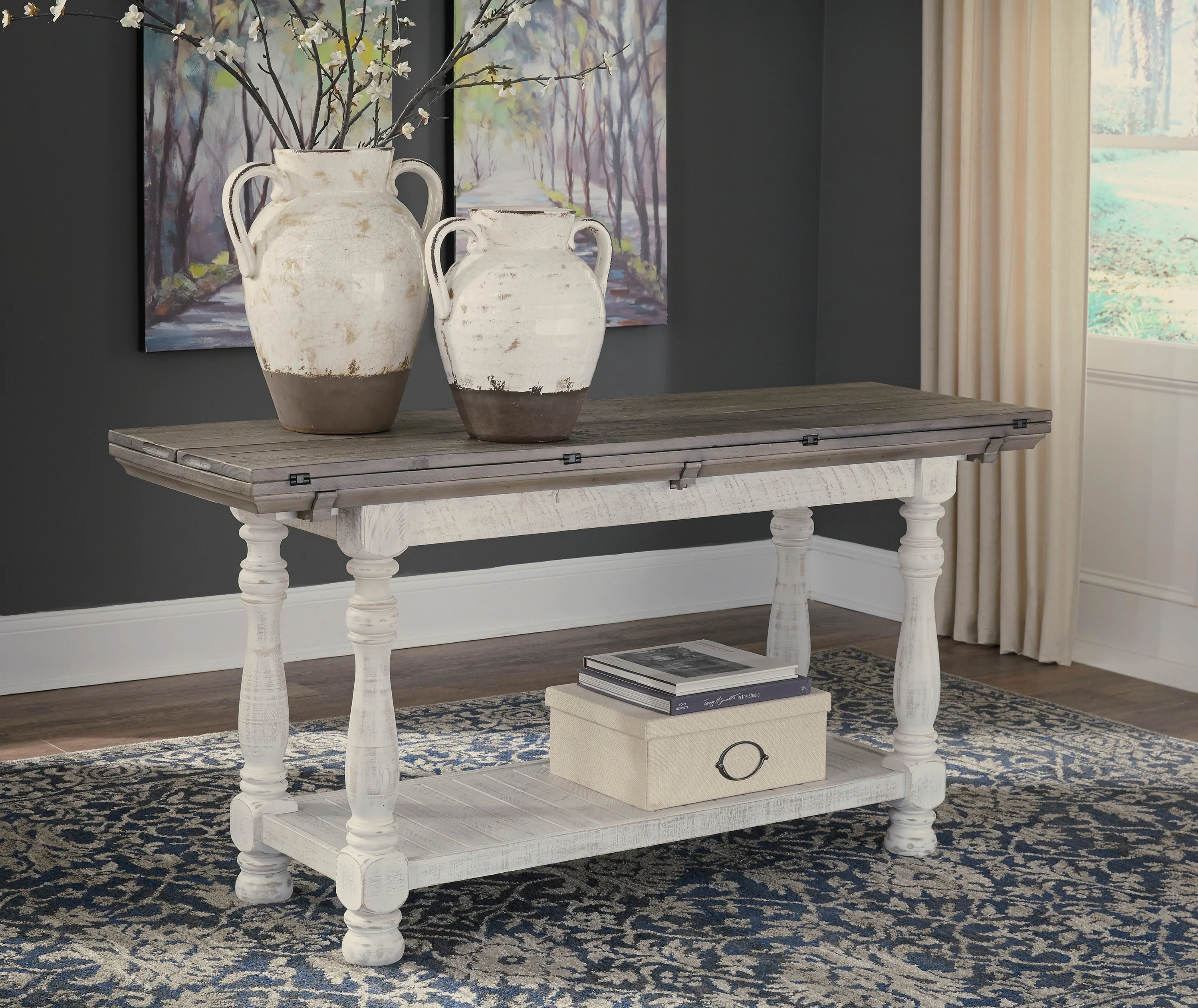 Havalance Flip Top Sofa Table - Image 2